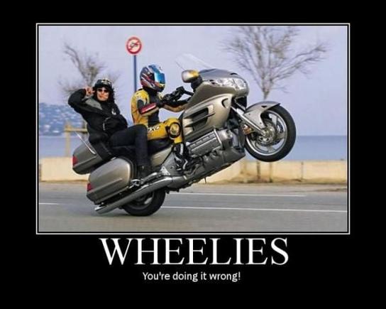 wheelie