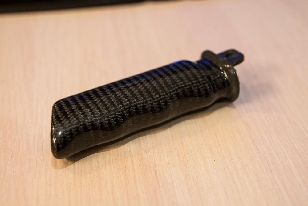 FS (For Sale) *Custom carbon fiber/leather ebrake handles