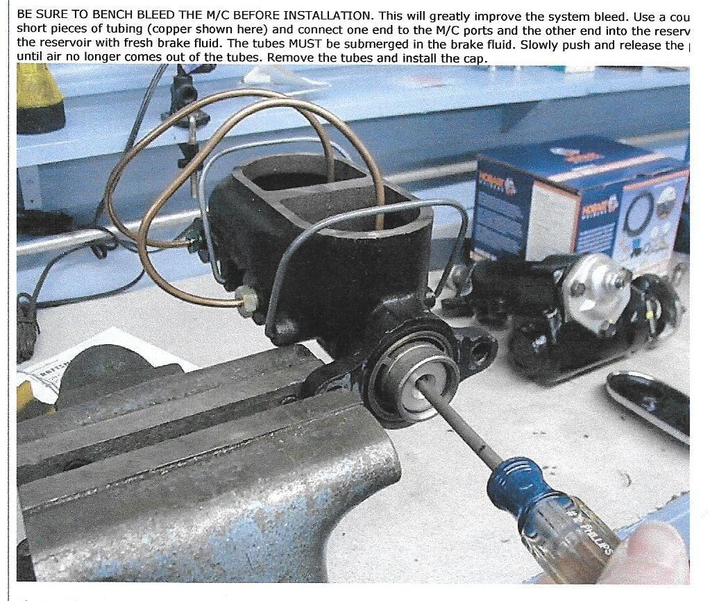 Master Cylinder Bench Bleeding "Don'ts"? CorvetteForum Chevrolet