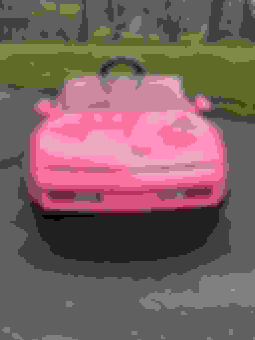 pink barbie corvette 1990