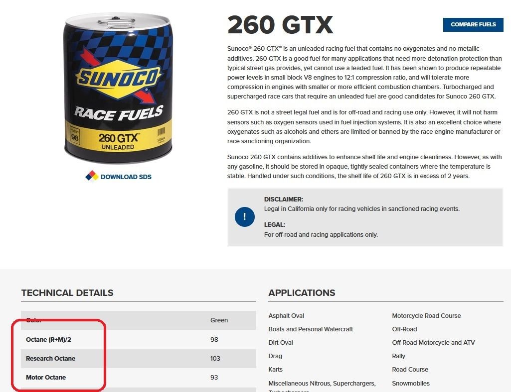 When using a fuel calculator, which octane are we supposed to use? CorvetteForum Chevrolet