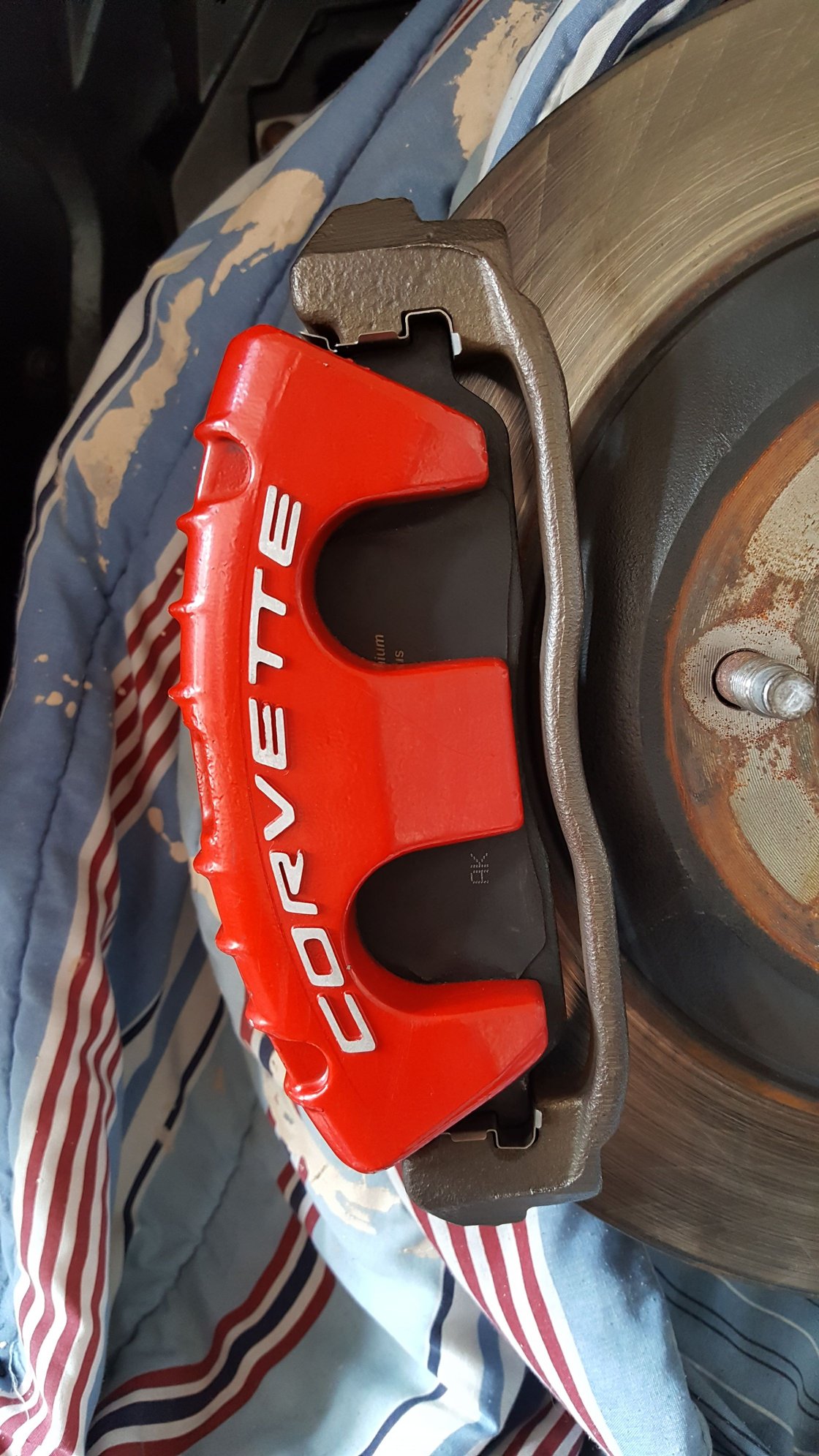 Torch Red / Z06 Caliper Paint? CorvetteForum Chevrolet Corvette