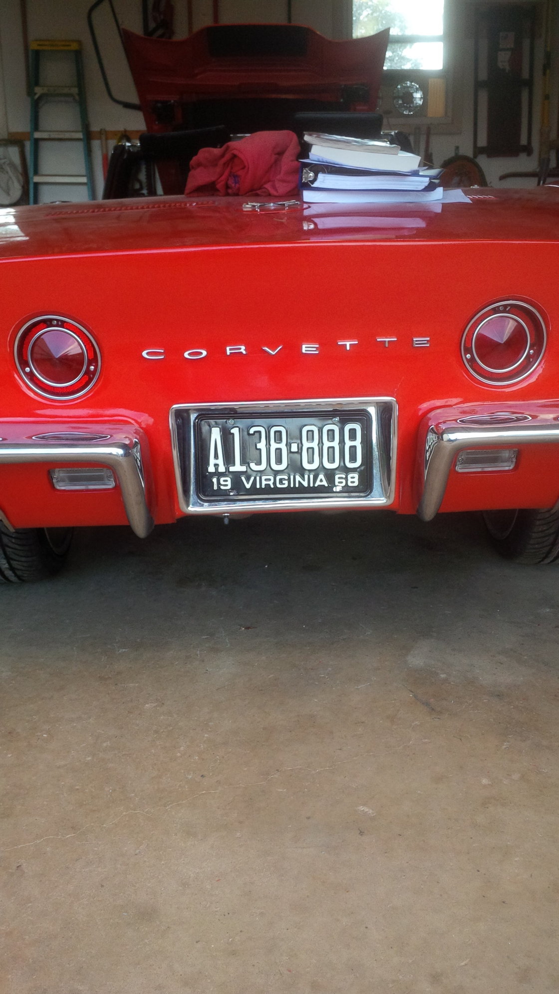 1968 Corvette Back Up Light Lens
