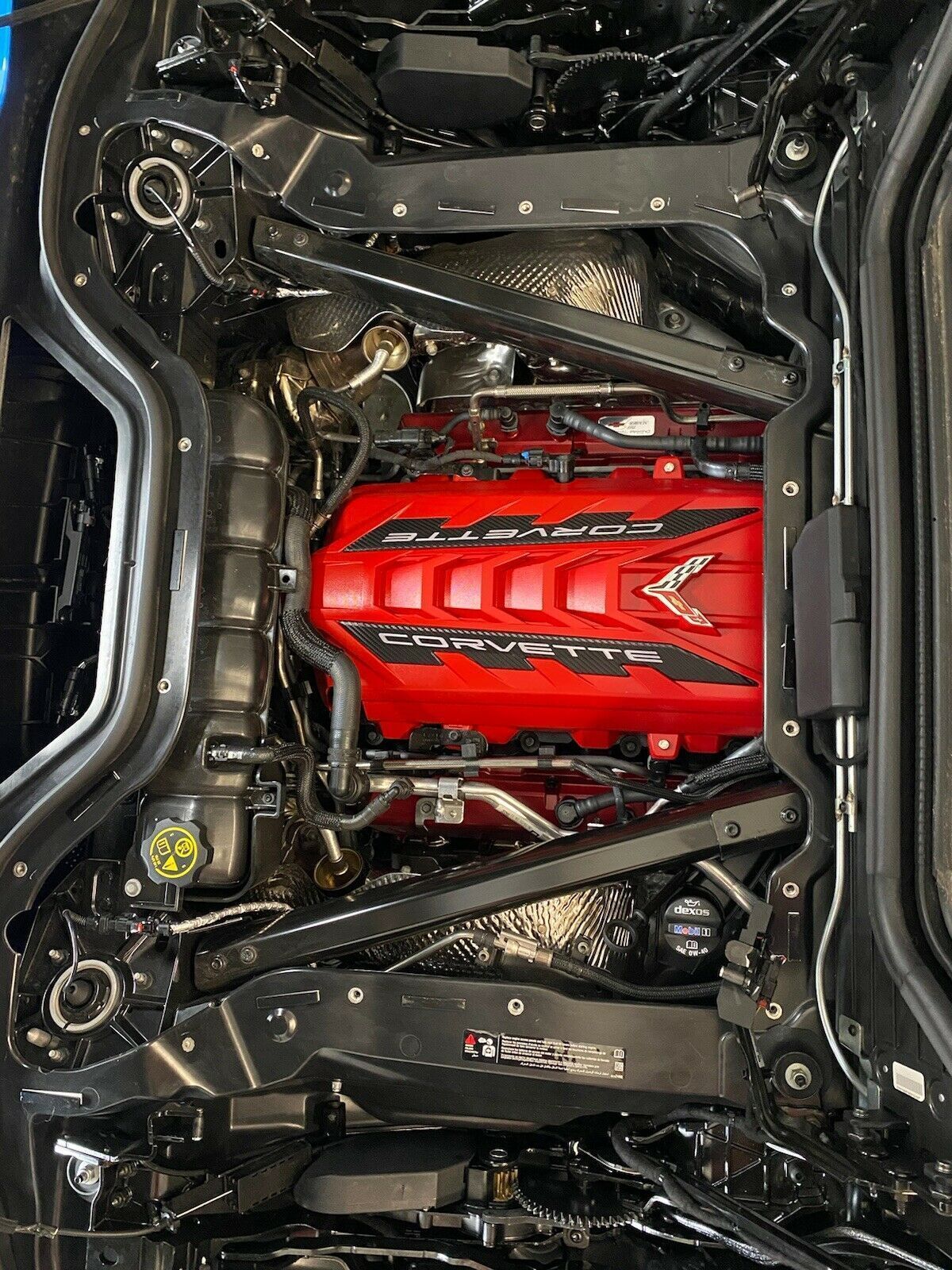 C8.R Engine Bay Dressup Installed! CorvetteForum Chevrolet