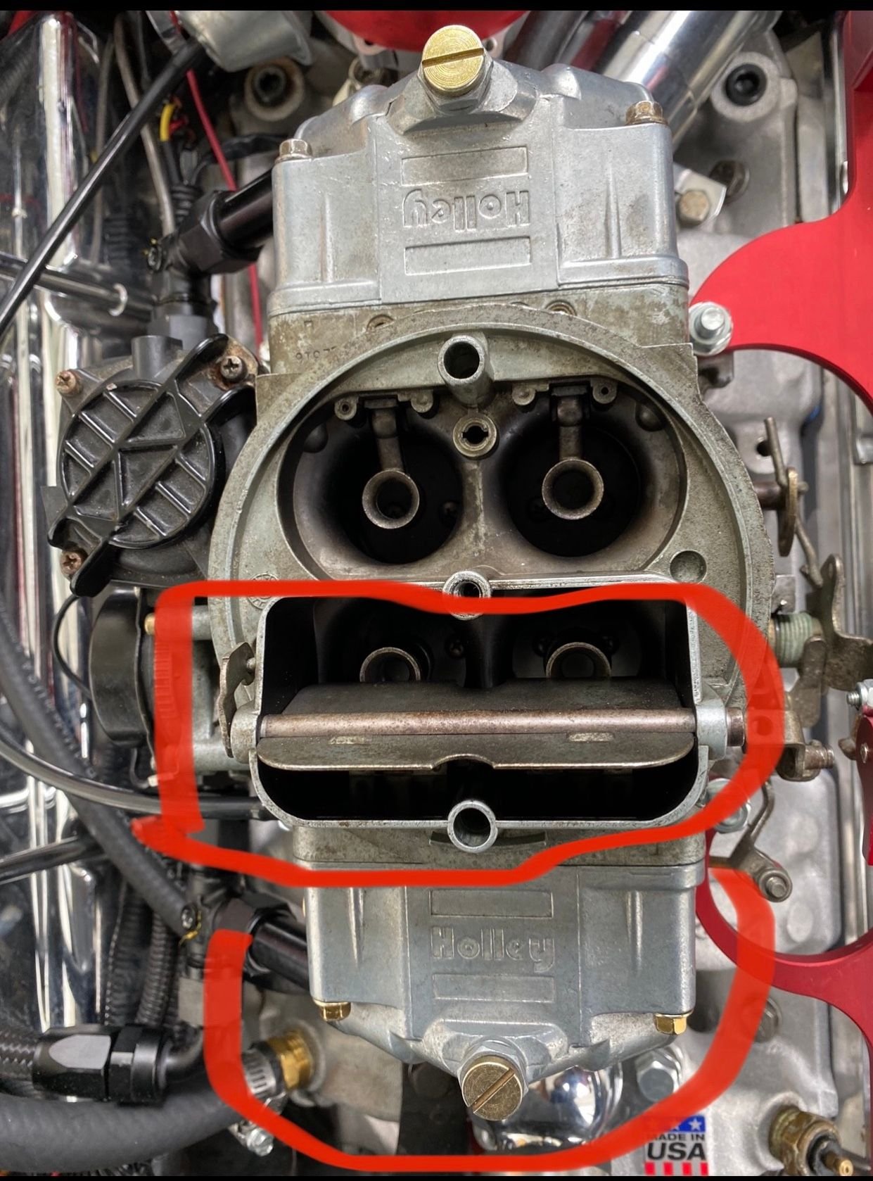 Holley power valve location CorvetteForum Chevrolet Corvette Forum