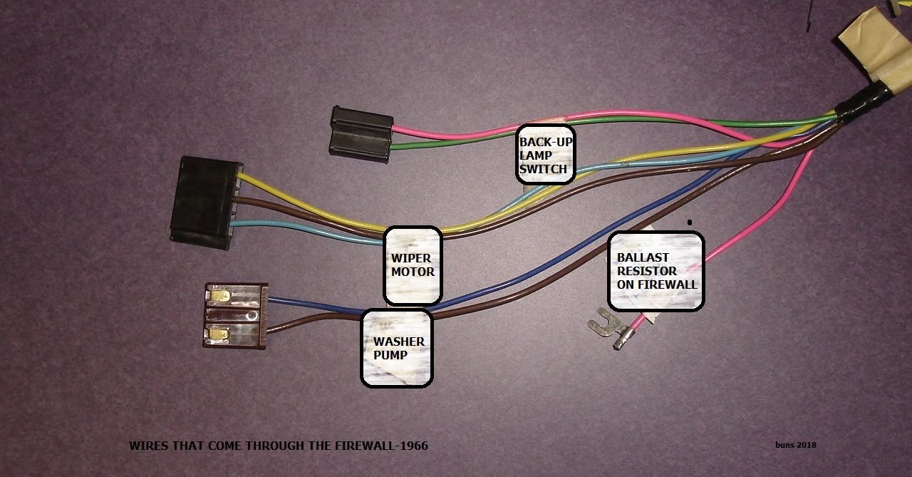C2 1965 under hood wiring question - CorvetteForum - Chevrolet Corvette