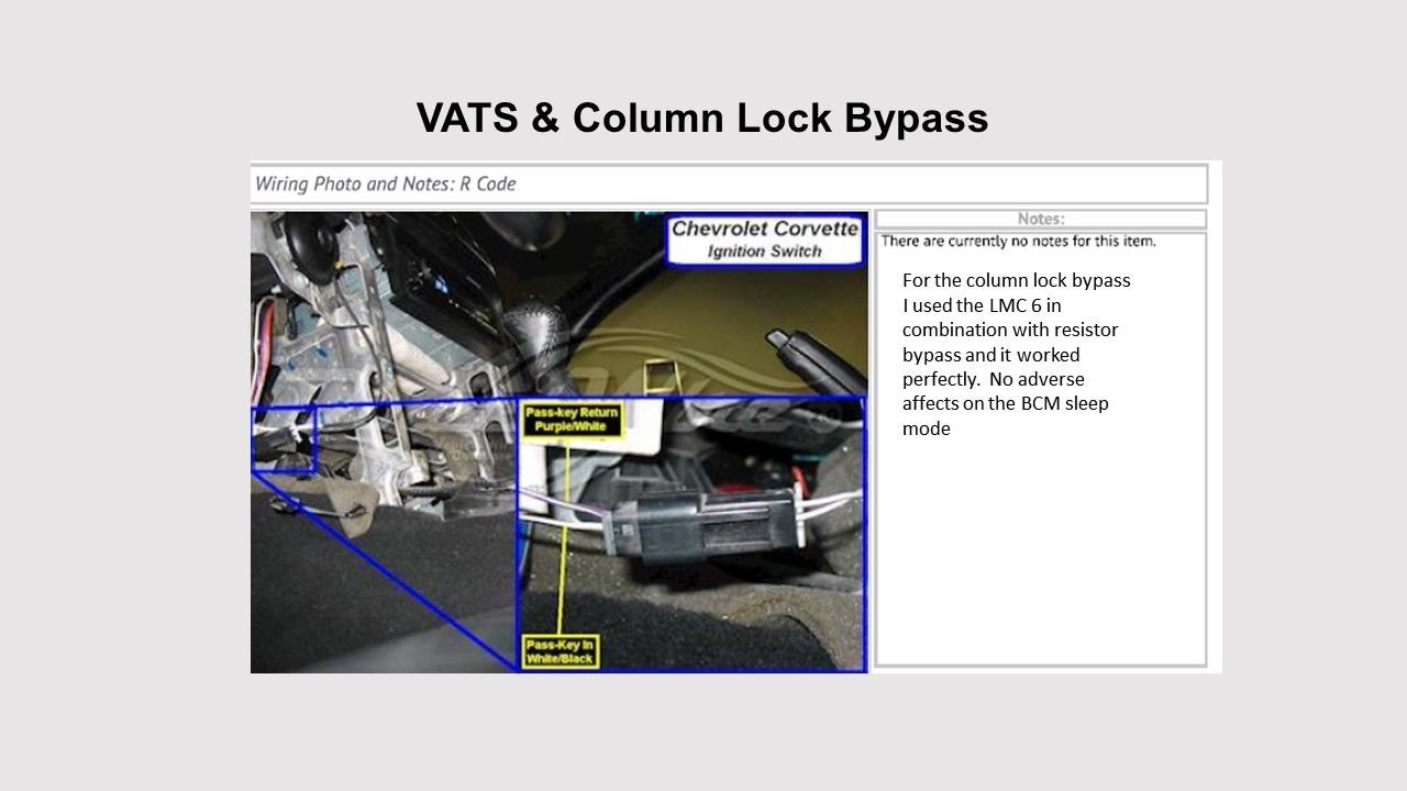 Keyless Ignition Wiring - CorvetteForum - Chevrolet Corvette Forum