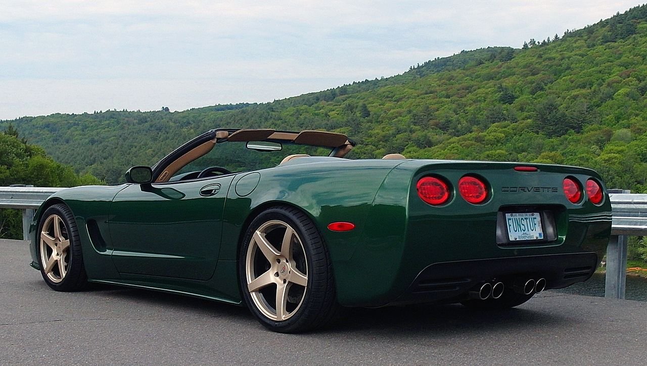 Bronze wheels on a White C4 - CorvetteForum - Chevrolet Corvette Forum ...