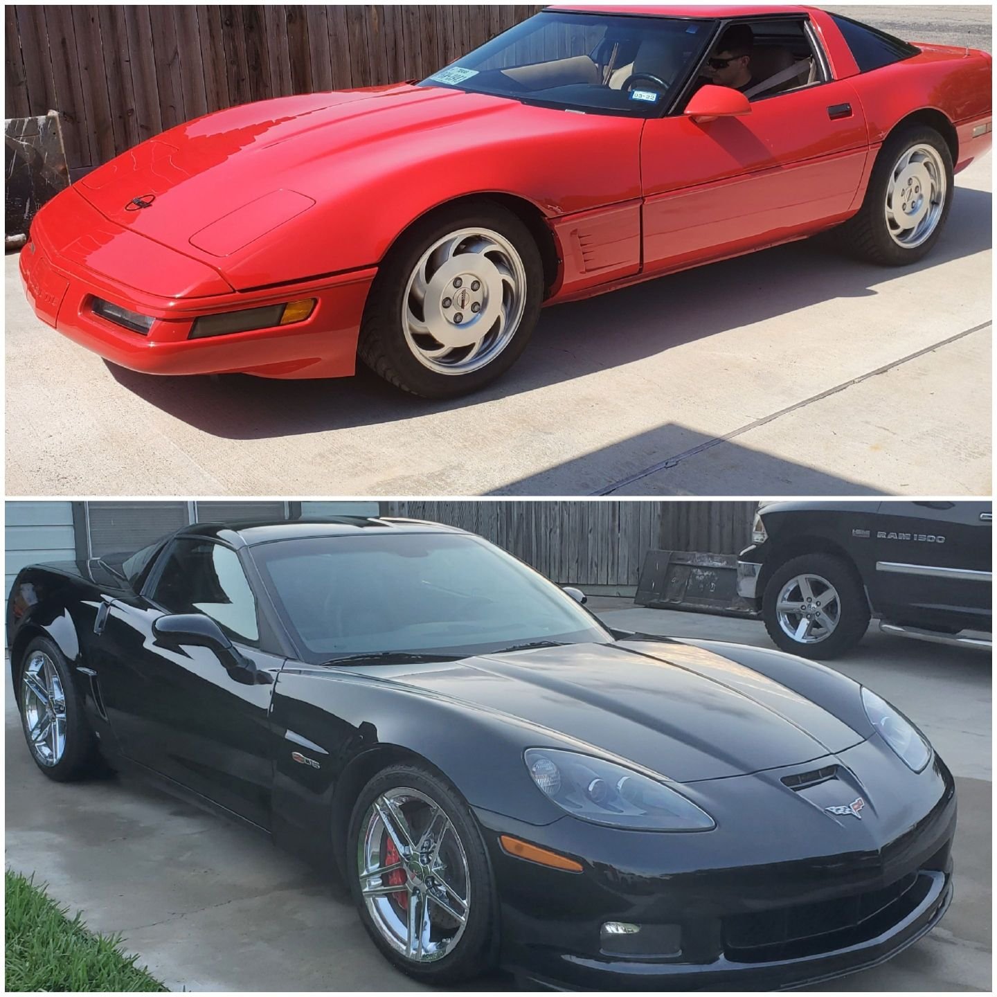 96 C4 and 2007 C6