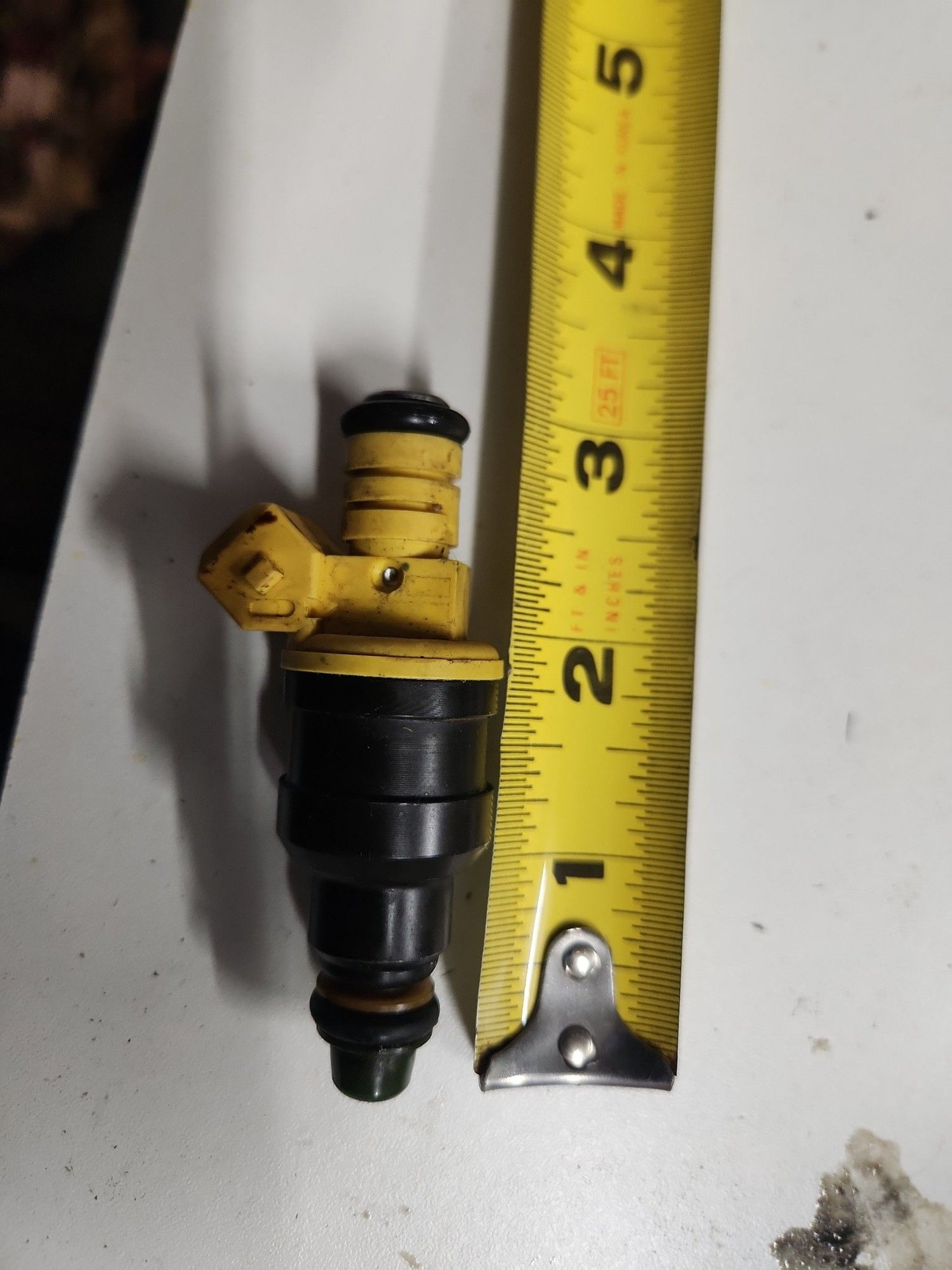 Fuel injector is 3 in long