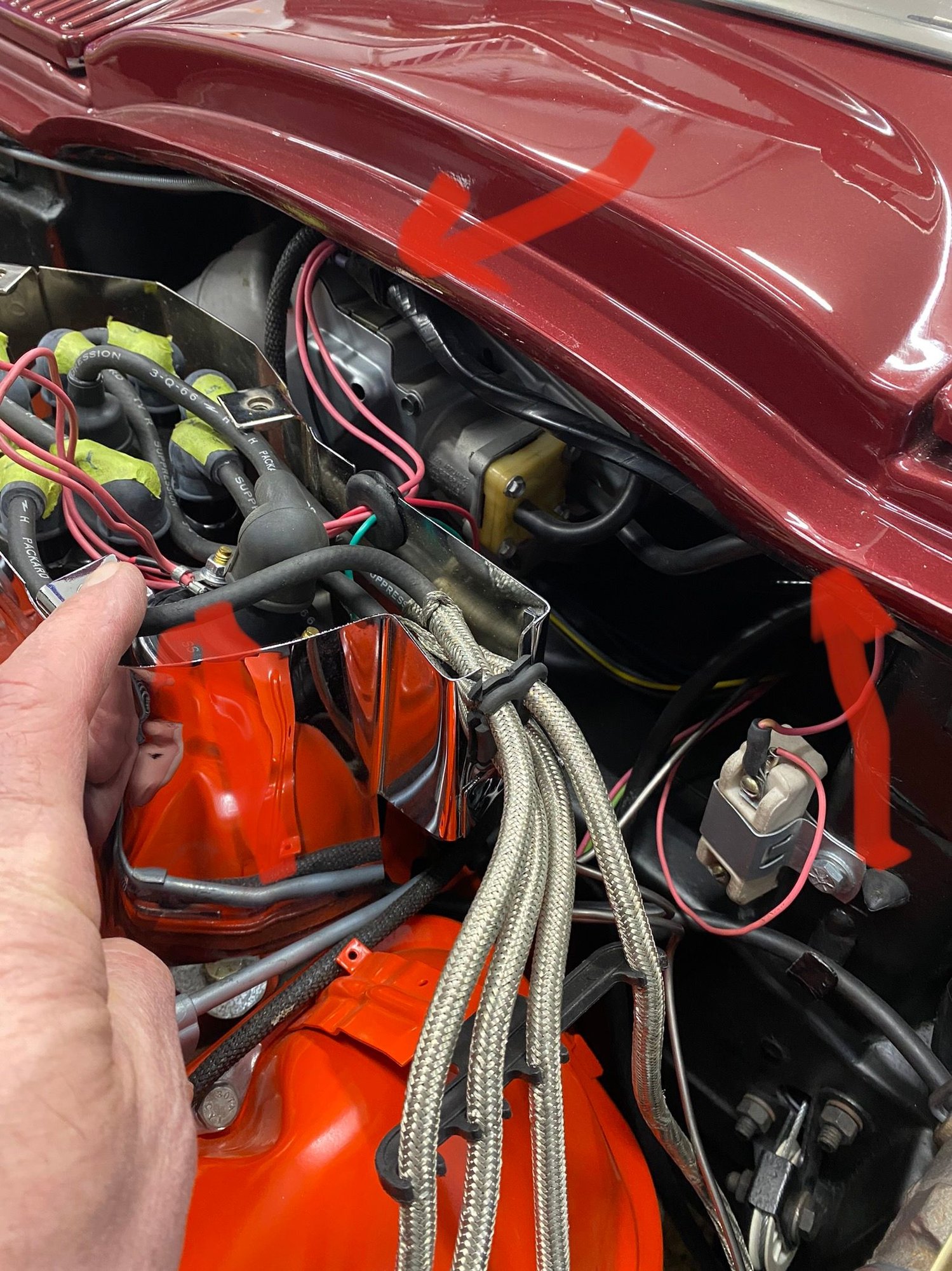 1966 390/427 plug wire arrangement? - CorvetteForum - Chevrolet