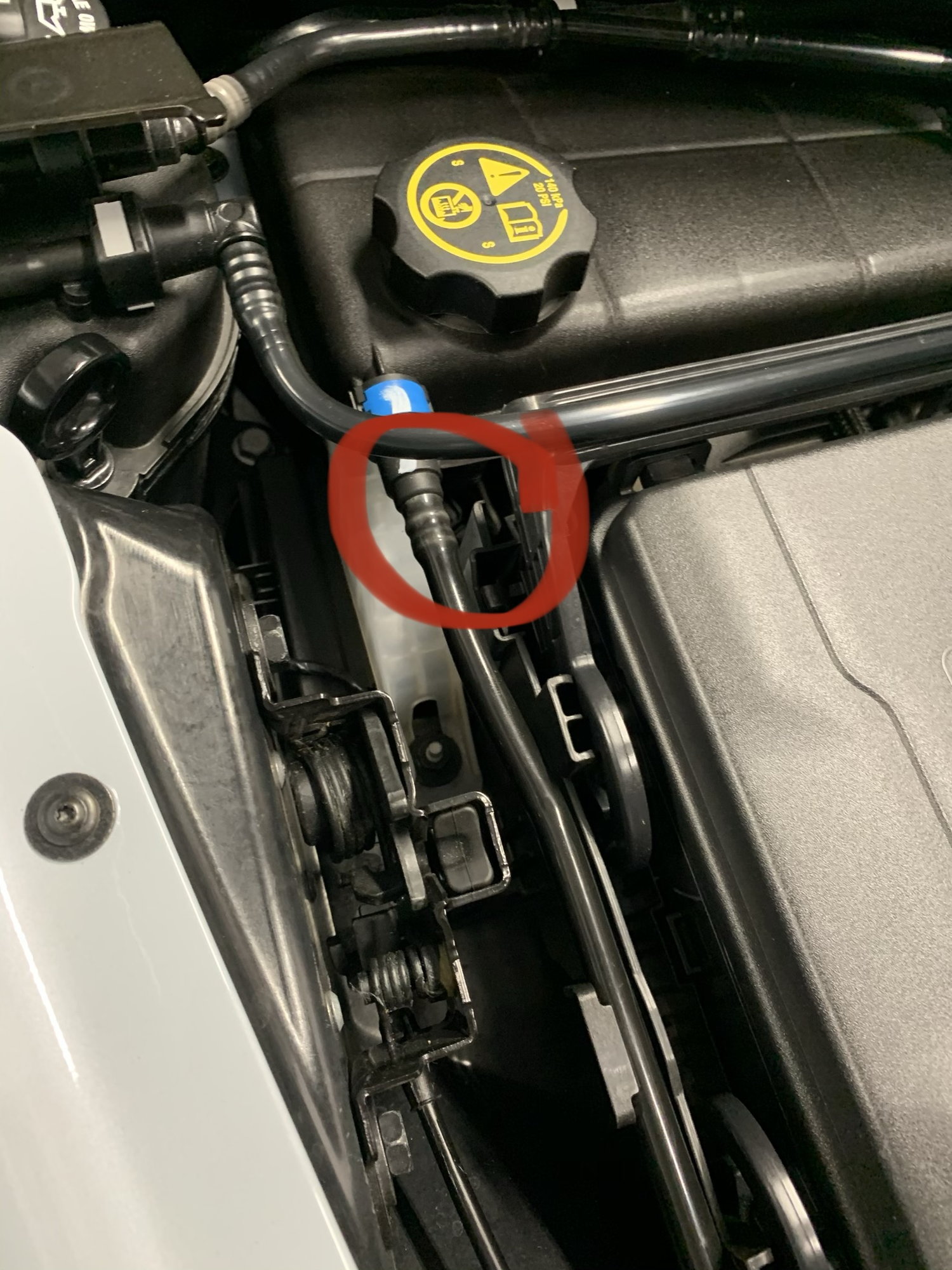 Coolant surge tank line help - CorvetteForum - Chevrolet Corvette Forum ...