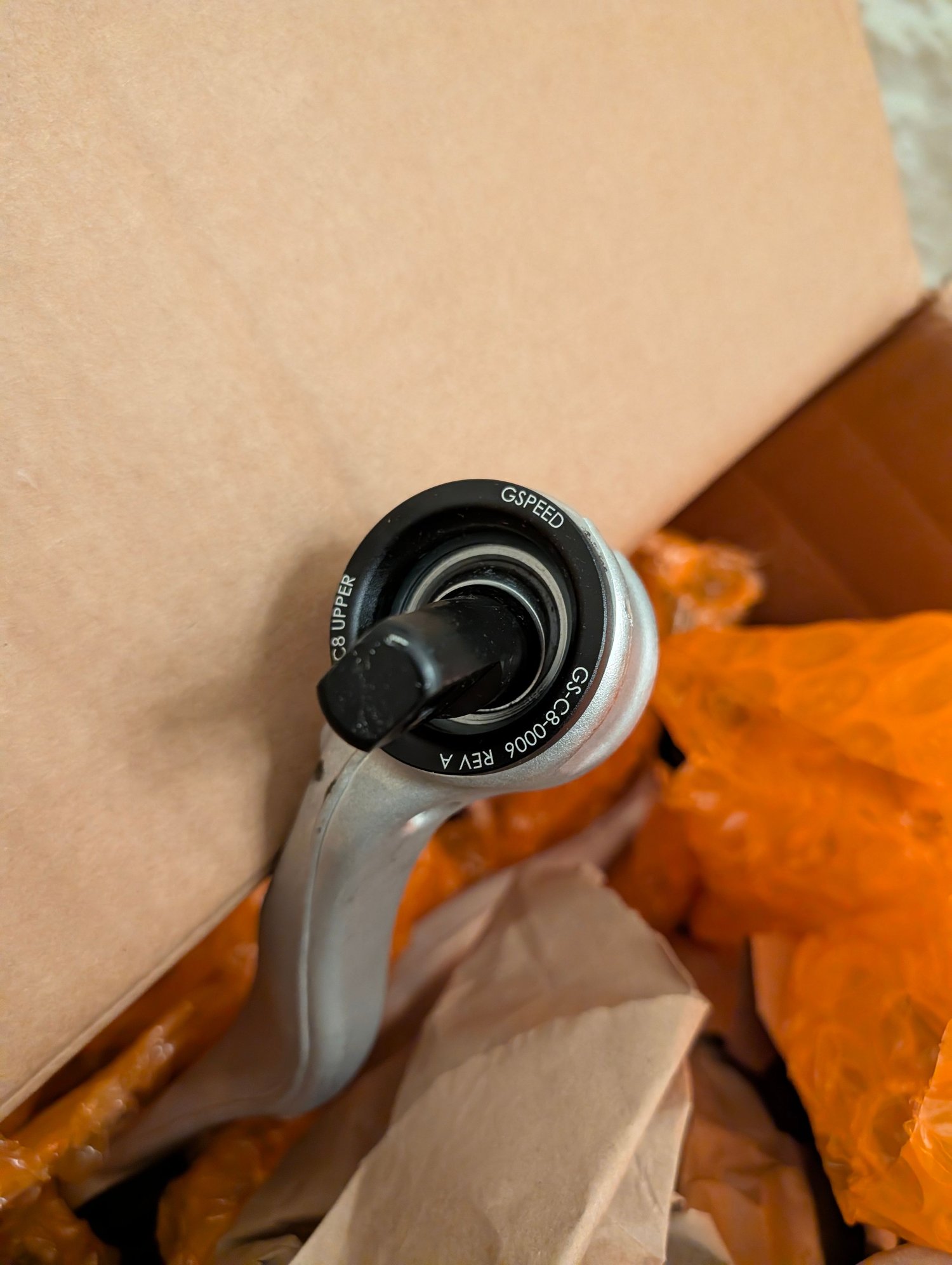 GSpeed spherical bushings; they comewith a good seal. Heres hoping they last a long time.