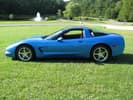 2000 Nassau Blue Corvette Coupe