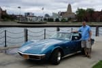 1972 Bryar Blue Corvette