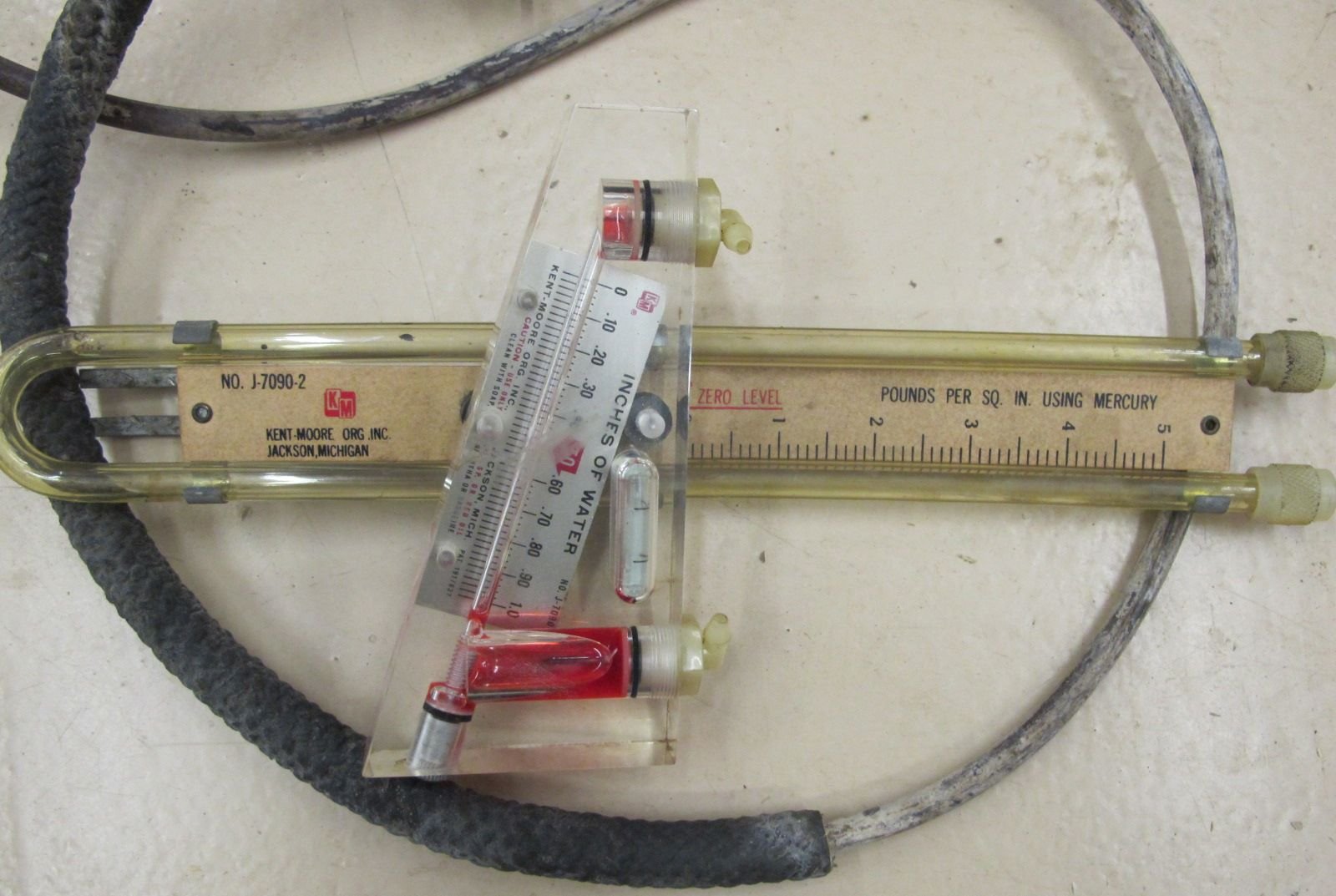 FS (For Sale) Kent Moore J7090 Fuel Injection Manometer Calibration Kit