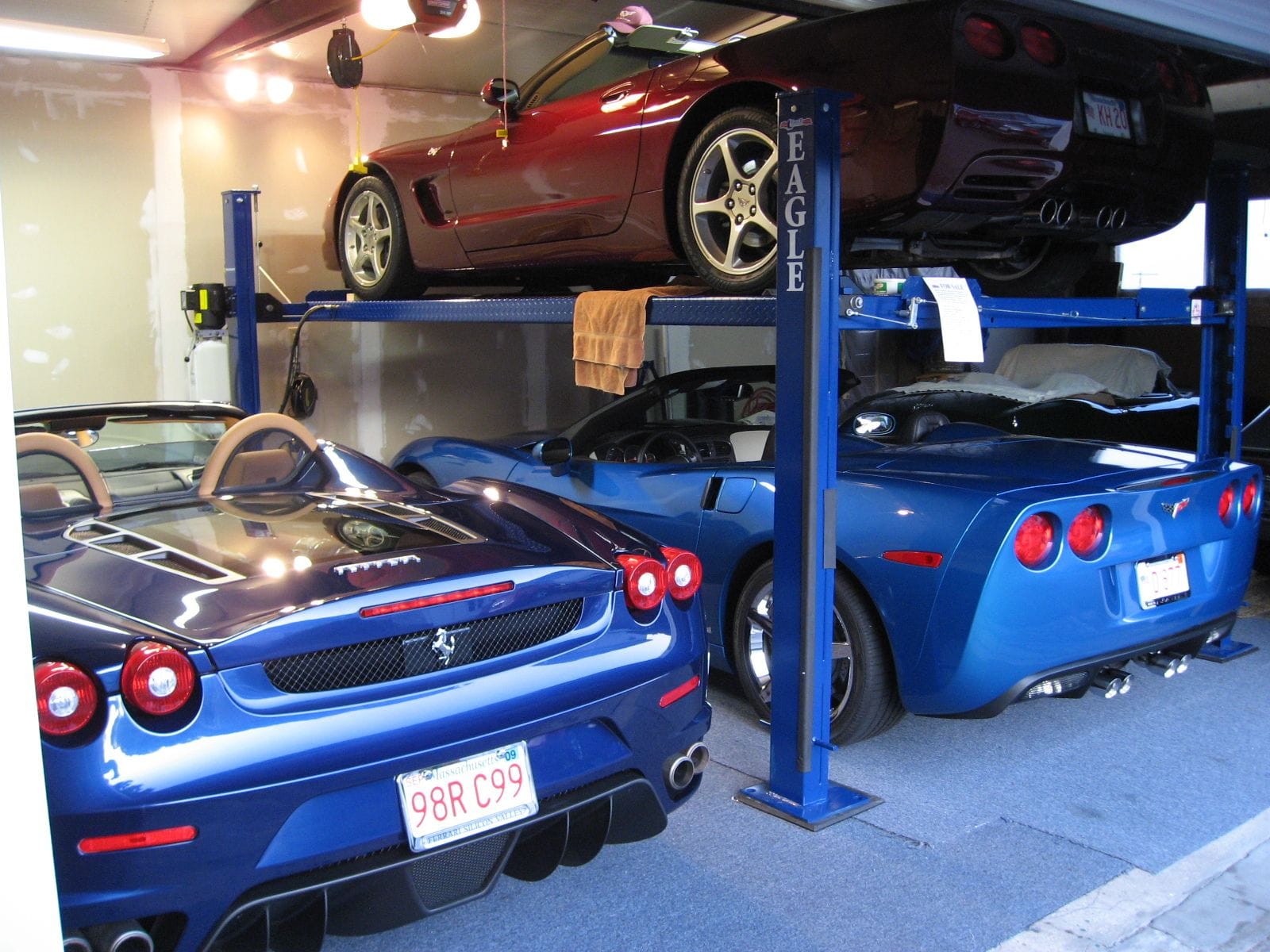 4 Post Lift For Garage CorvetteForum Chevrolet Corvette Forum