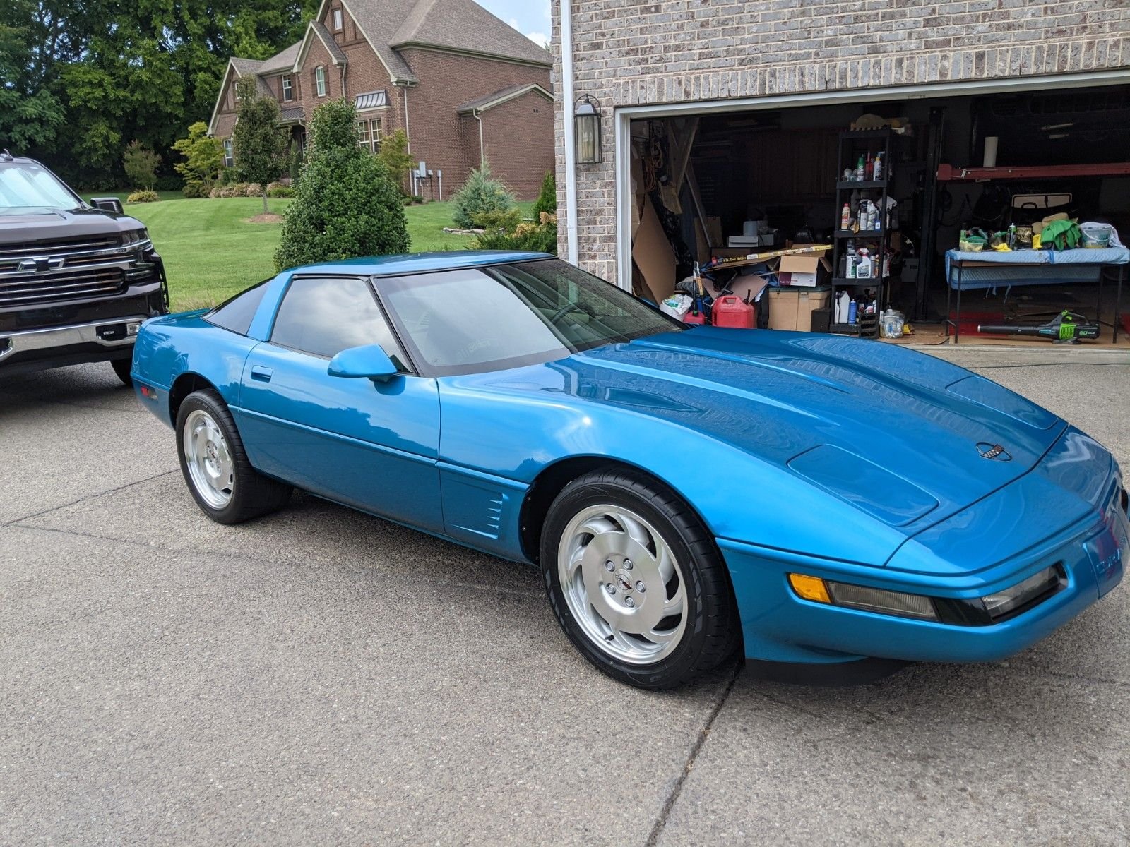 FS (For Sale) 95 (30k mi) Coupe Aqua Blue auto Spotless CorvetteForum
