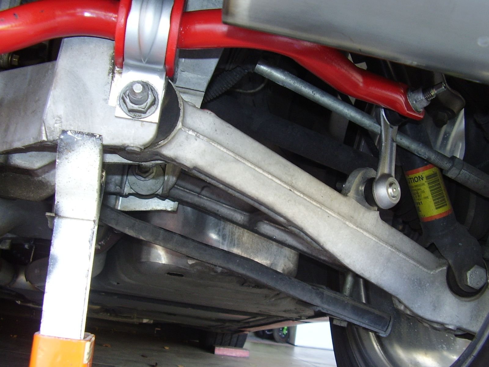 Rear sway bar installed! CorvetteForum Chevrolet Corvette Forum