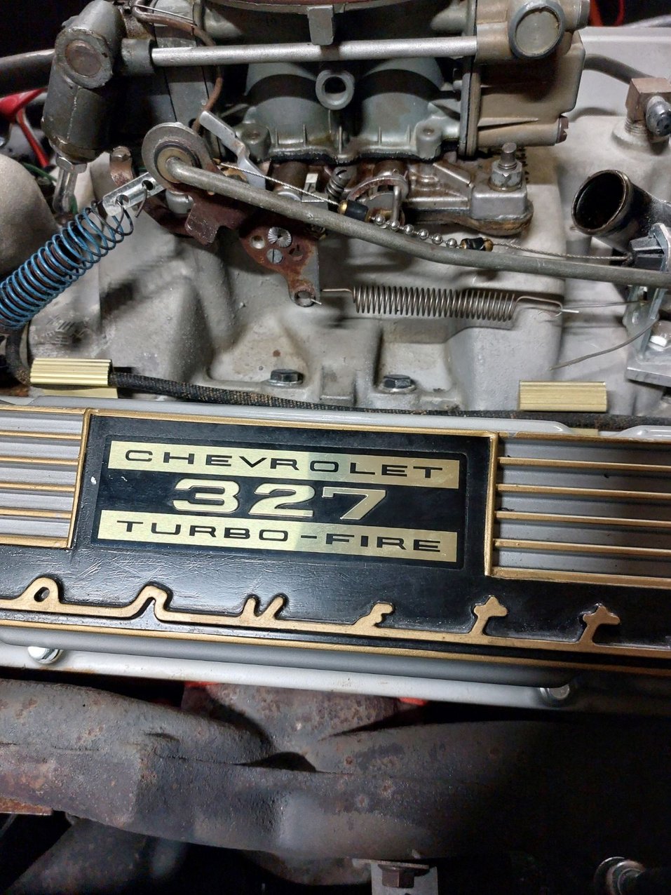 I added the back spring for demonstration only.