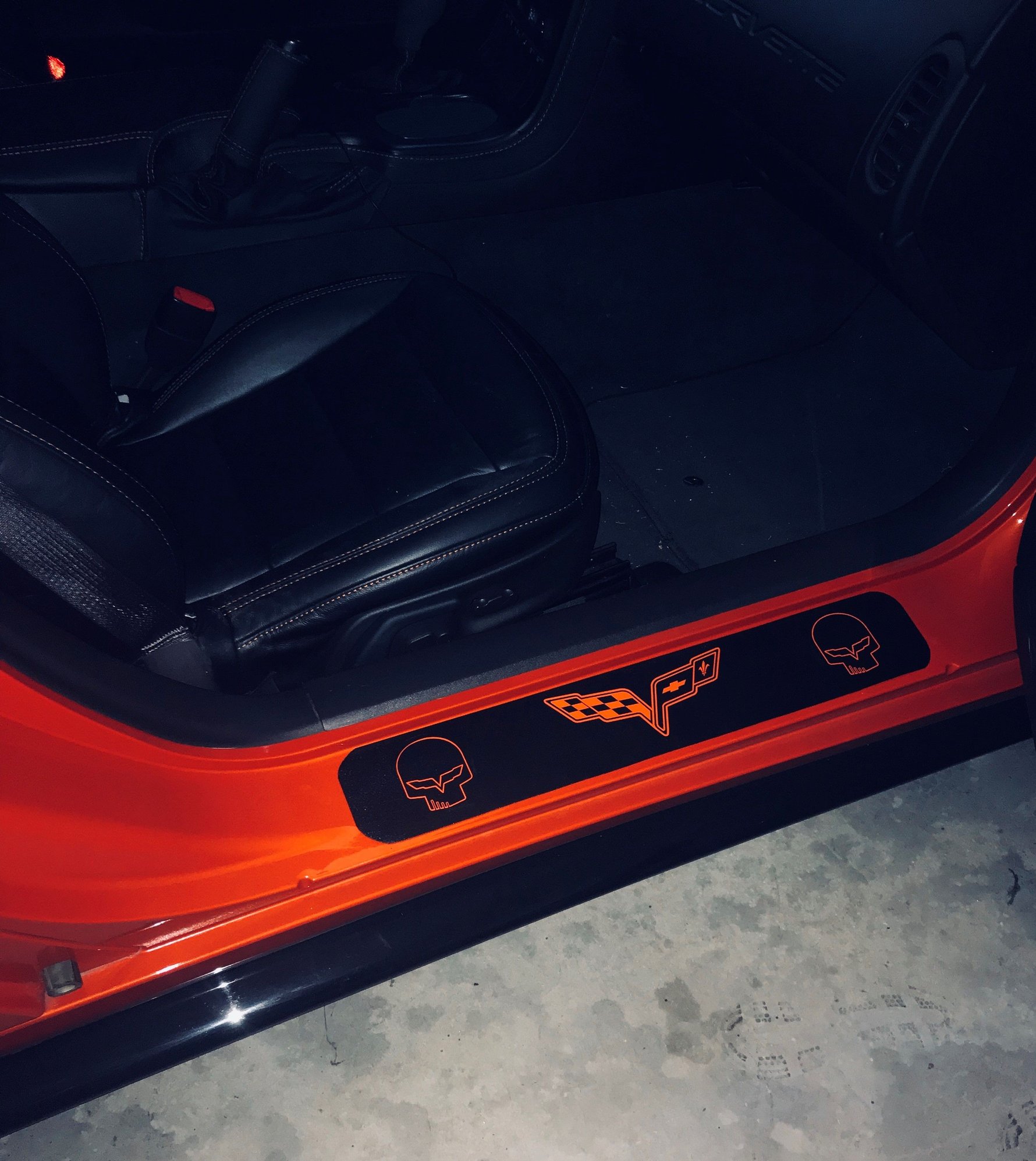 DIY Custom Door Sill Plates CorvetteForum Chevrolet Corvette Forum