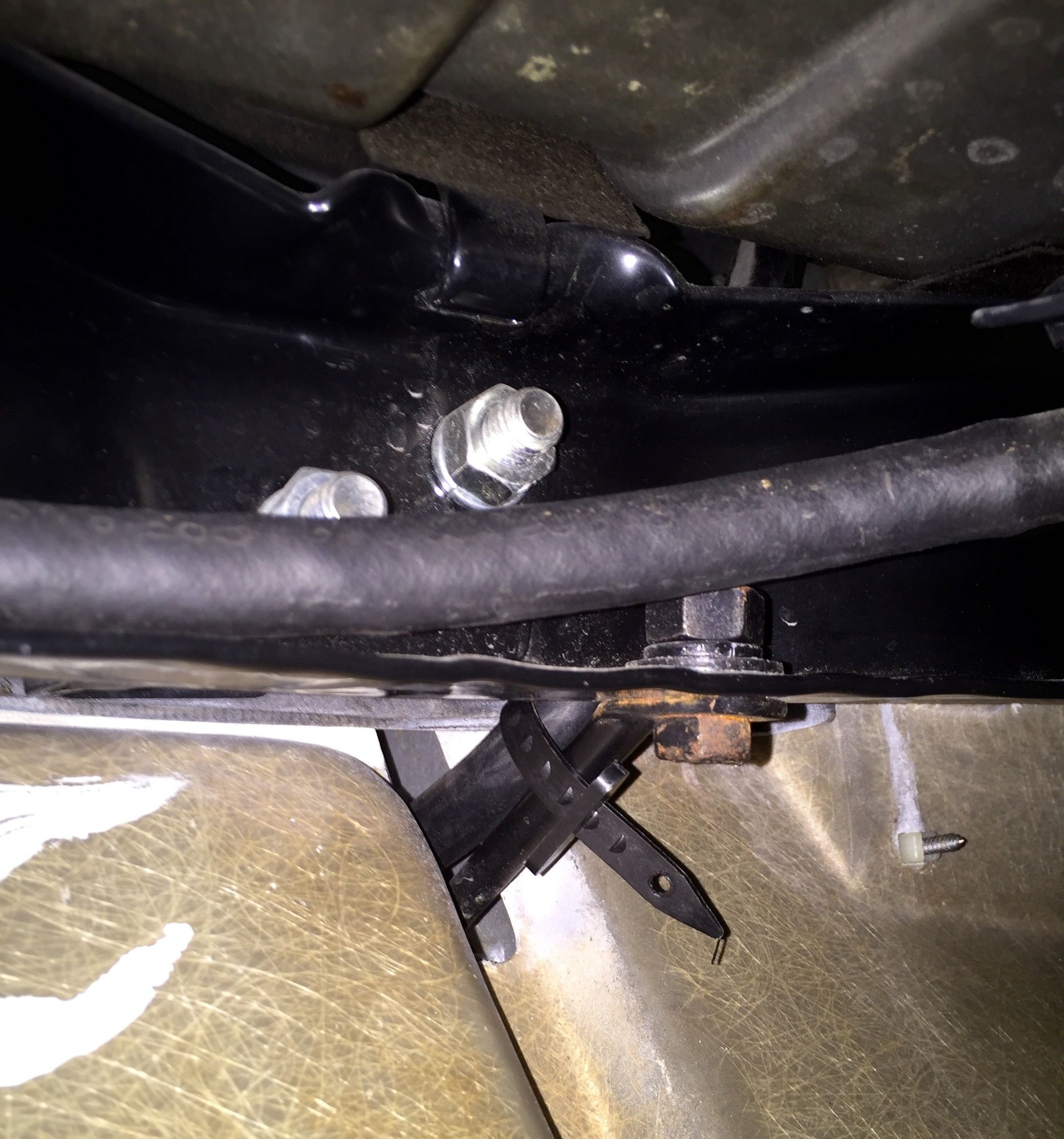 C2 1964 Gas tank filler neck rubber grommet and overflow hose