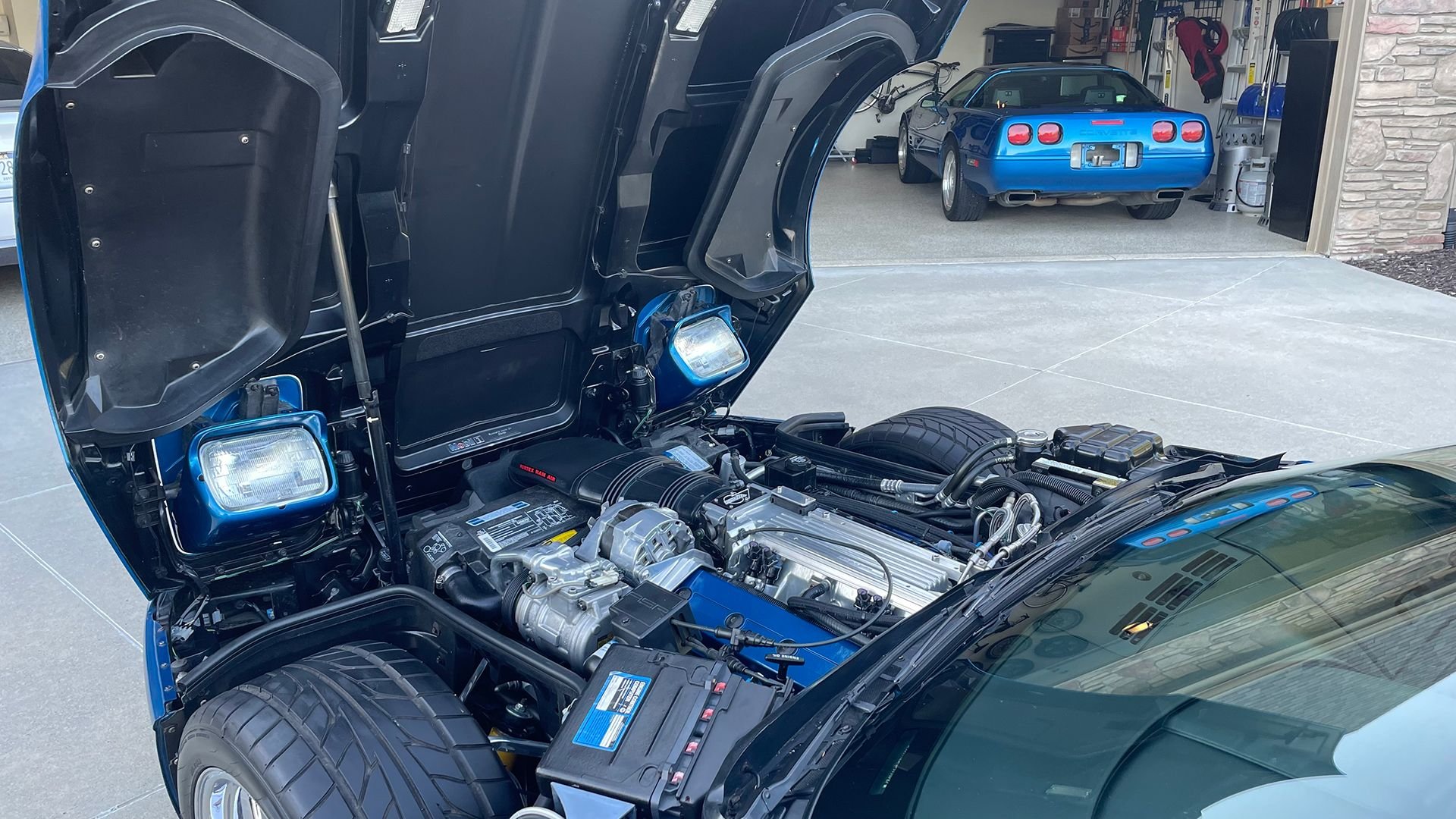 FS (For Sale) SOLD!! 1993 Corvette Quasar Blue Coupe 6-speed 28K Miles ...