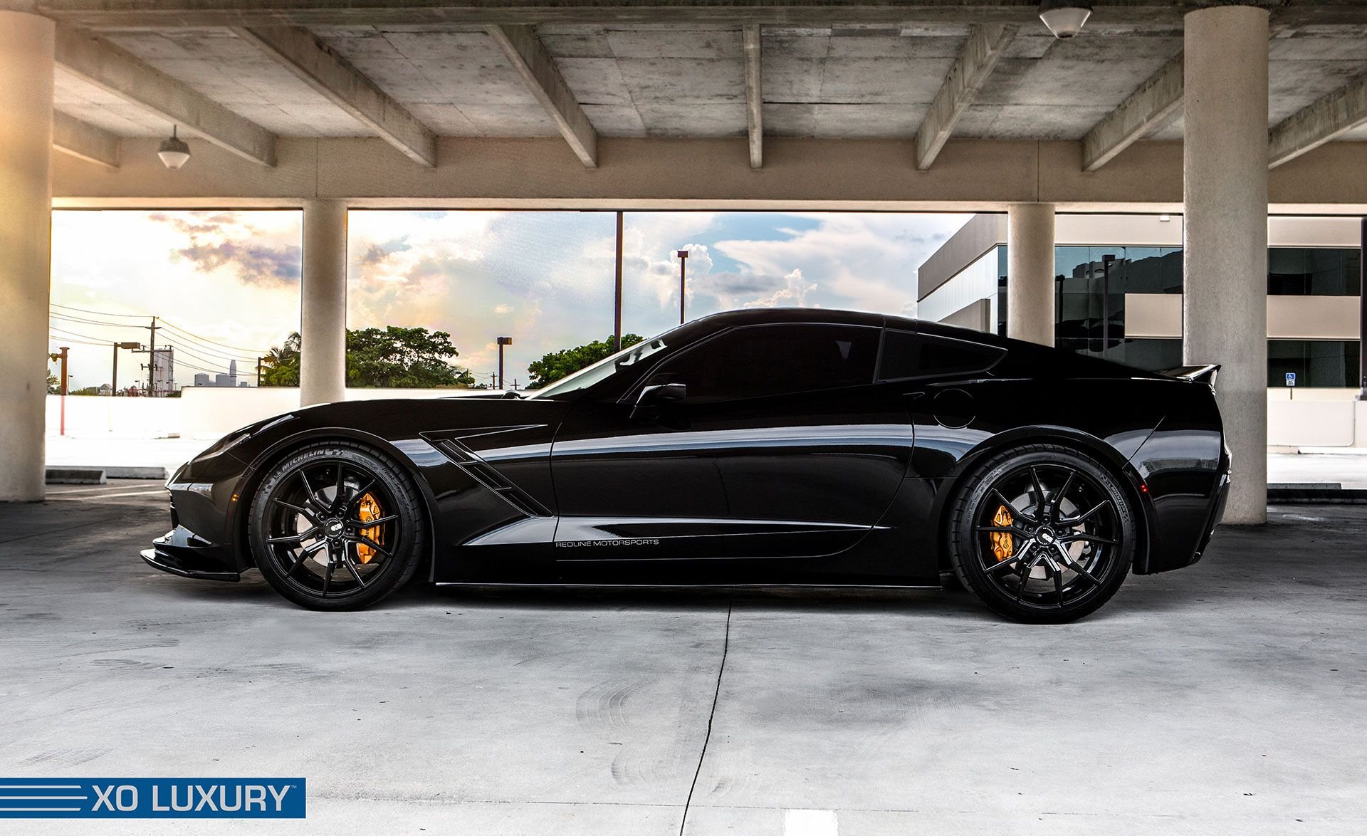 Chevrolet Corvette c7 Stingray Black