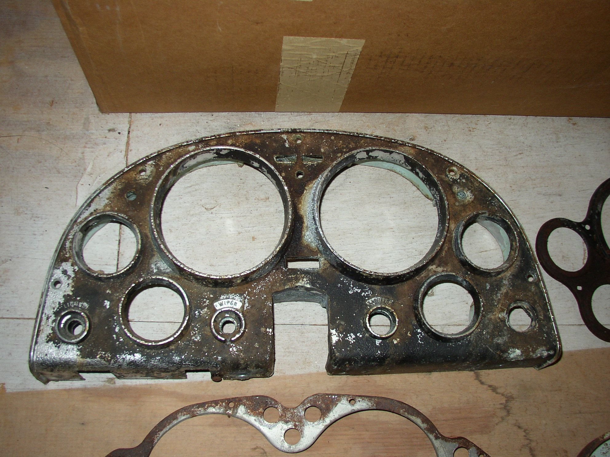 C2 Gauge Cluster Housing Restoration CorvetteForum Chevrolet Corvette Forum Discussion