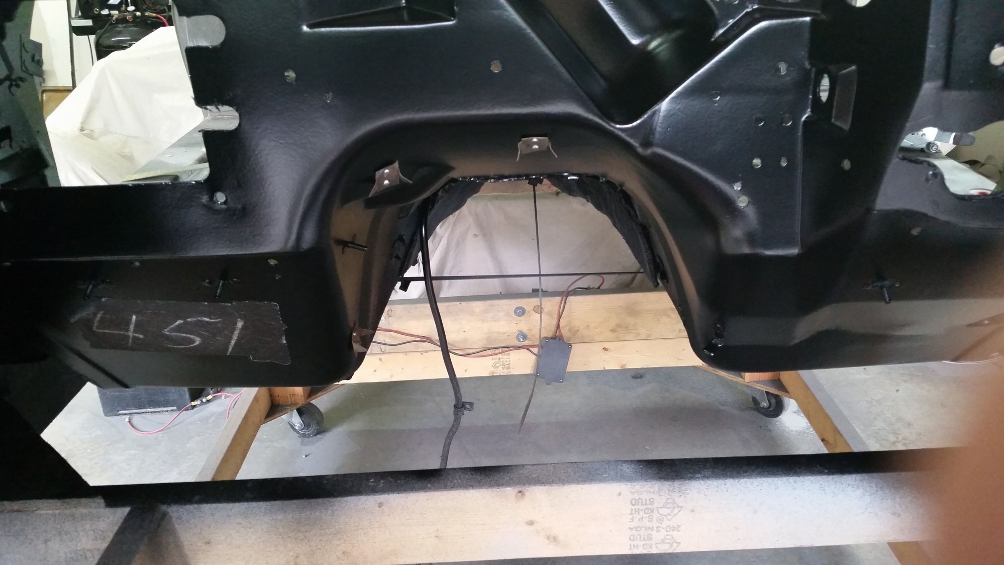 Sanding engine bay and underside of 63 question CorvetteForum