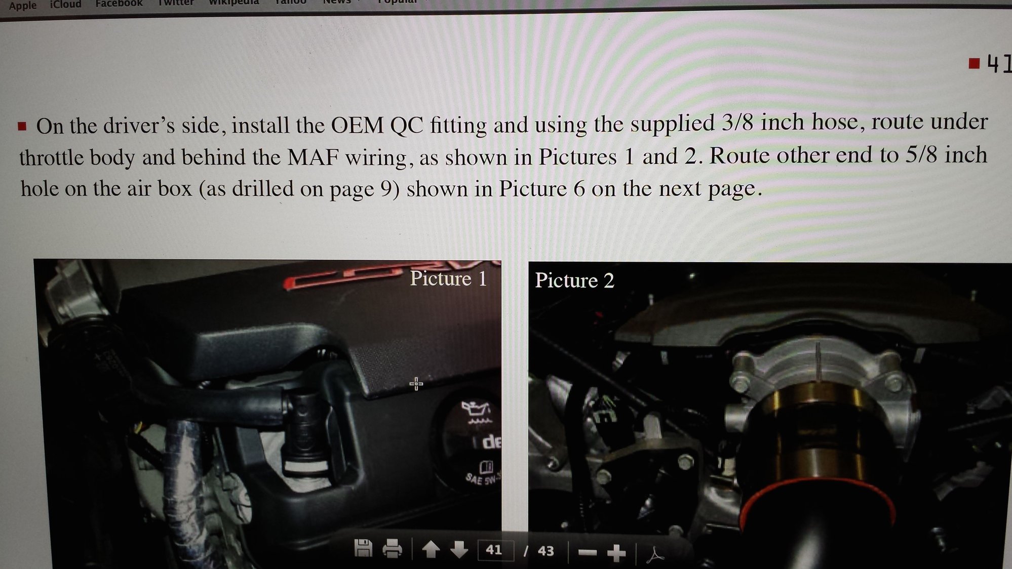ECS installation instructions CorvetteForum Chevrolet Corvette
