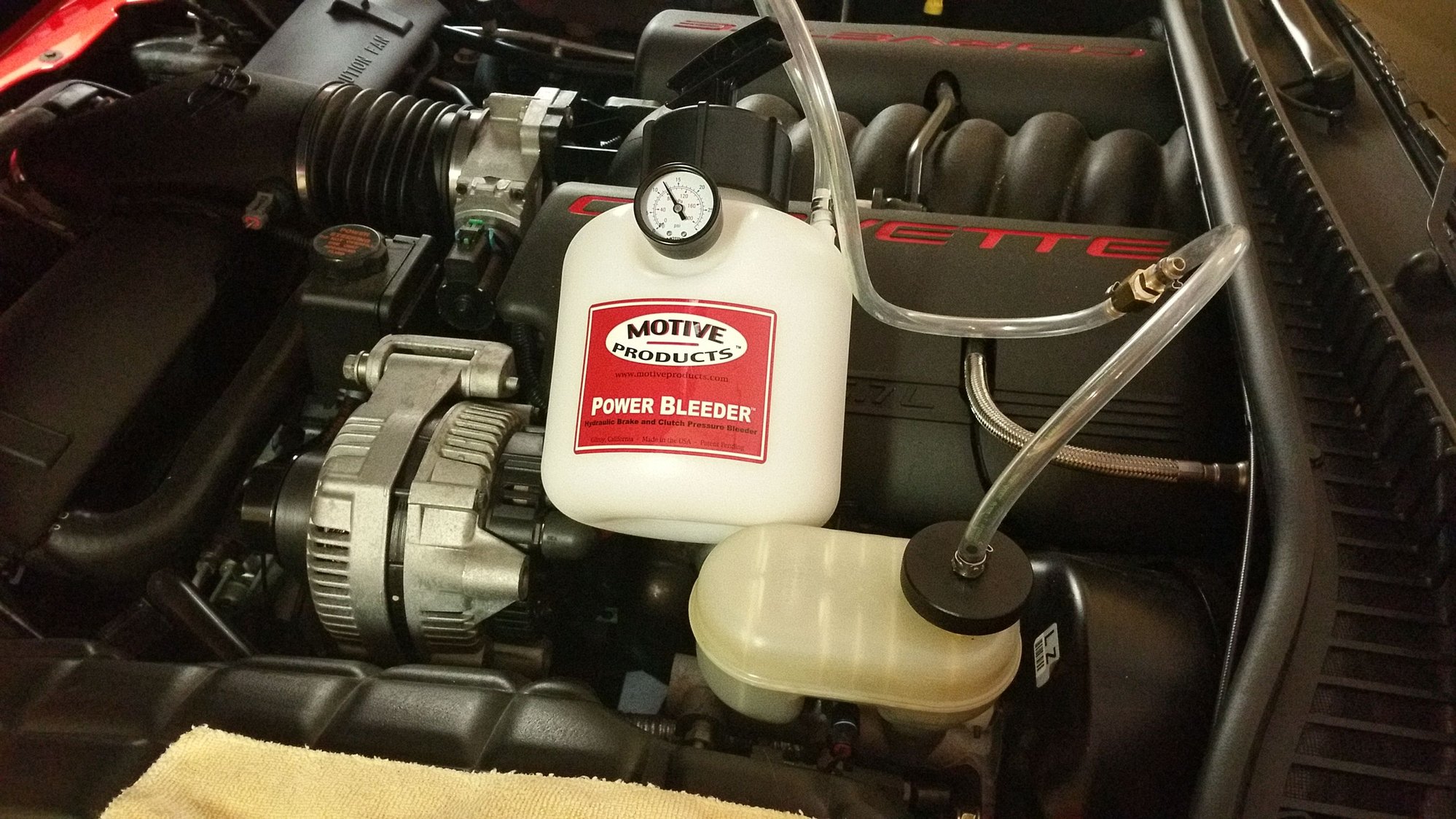 Brake fluid change procedure CorvetteForum Chevrolet Corvette Forum Discussion