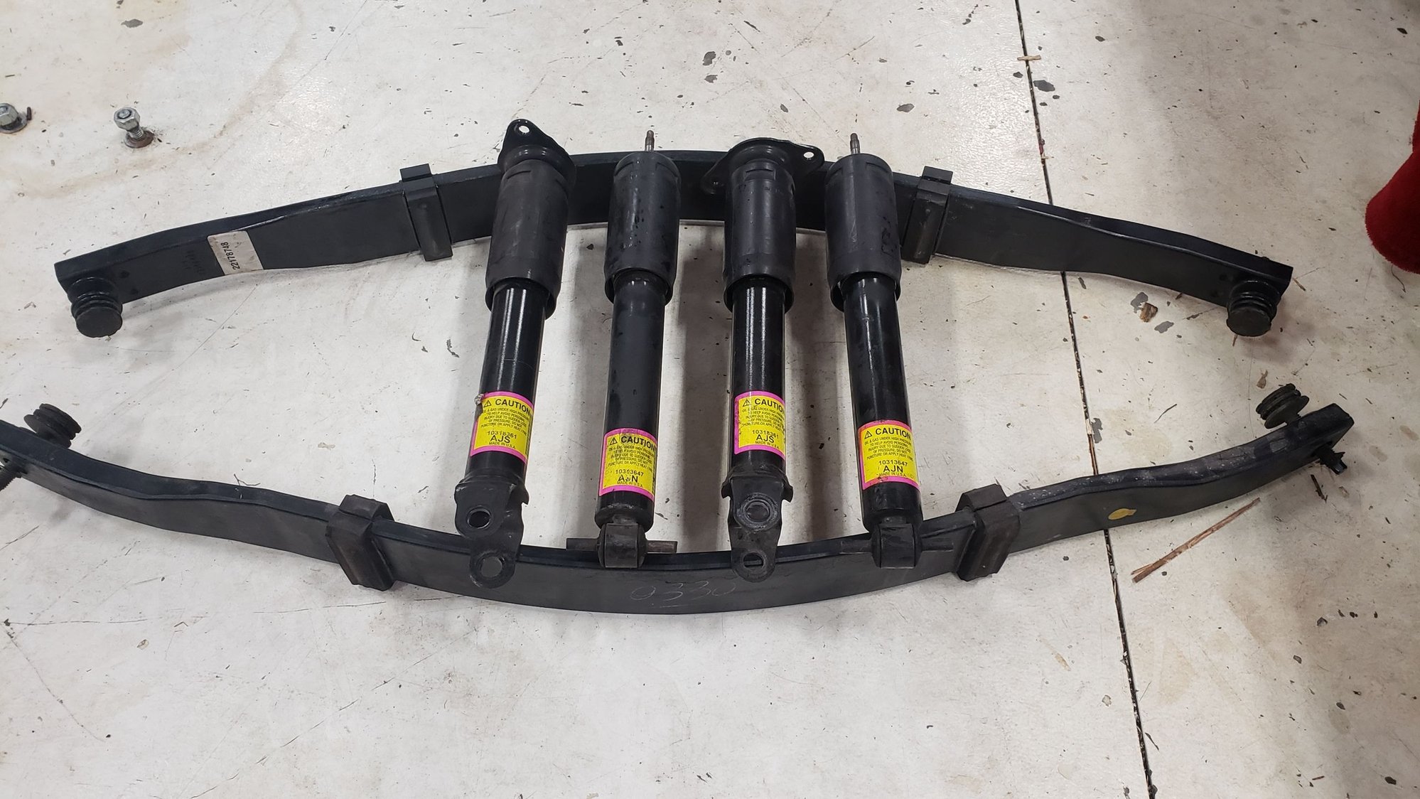 FS (For Sale) Full C6 Z06 stock suspension with mono springs