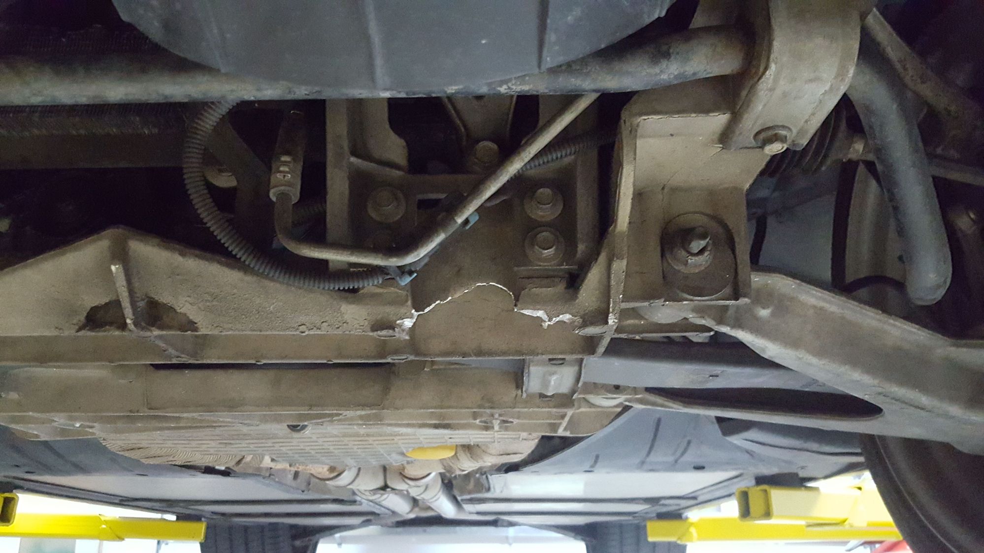 Cracked Engine Cradle Now What? CorvetteForum Chevrolet Corvette