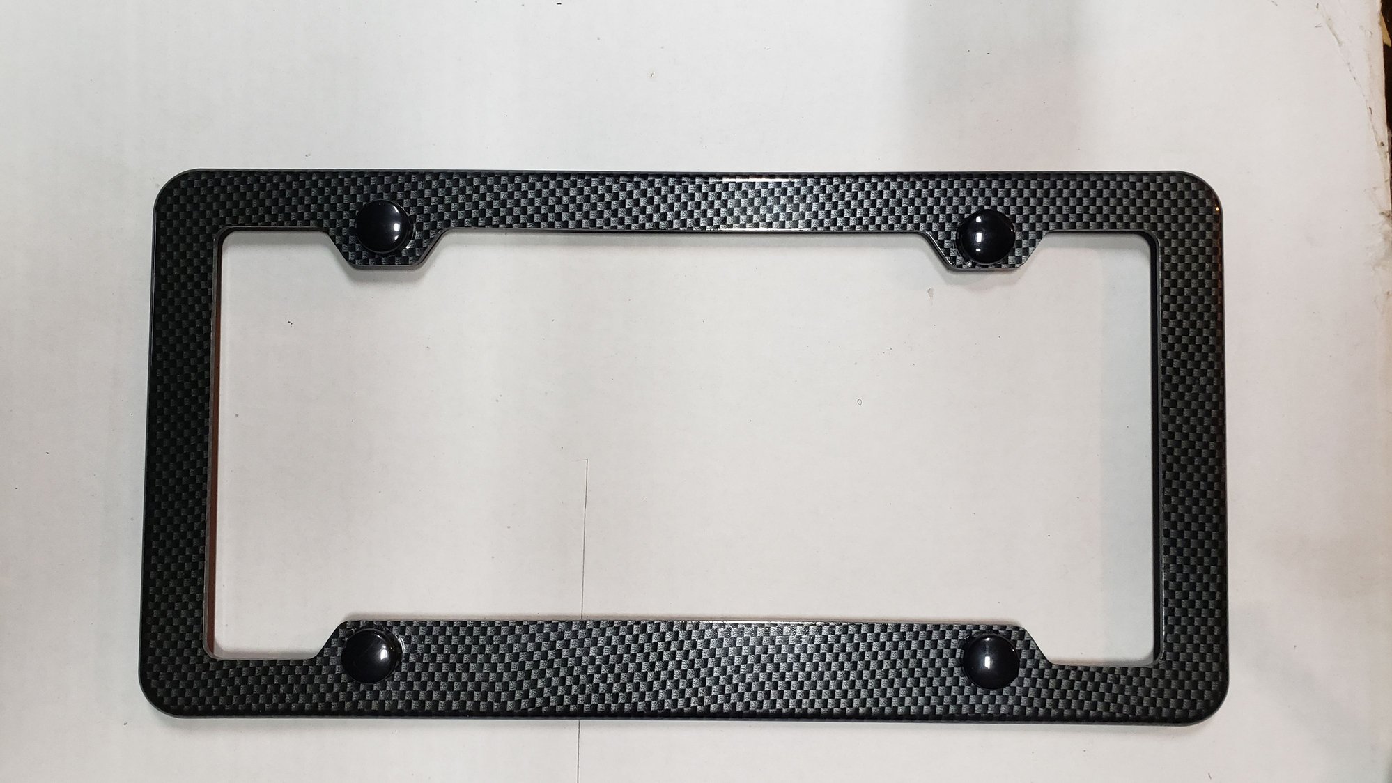 WTB (Want To Buy) Carbon Flash Rear License Plate Holder