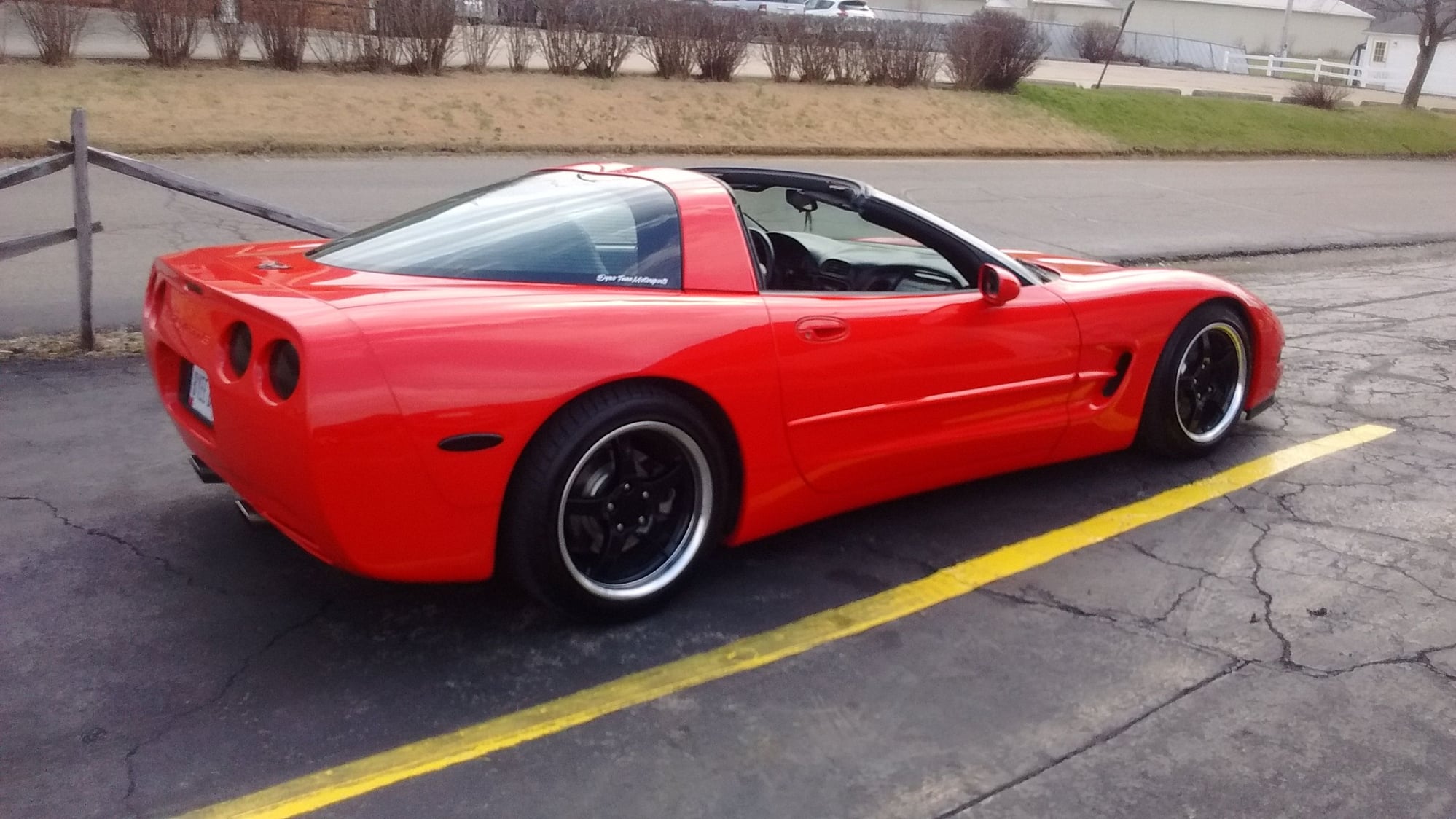 Ohio! Want to trade brand new rims and tires for c6 wheels or chrome