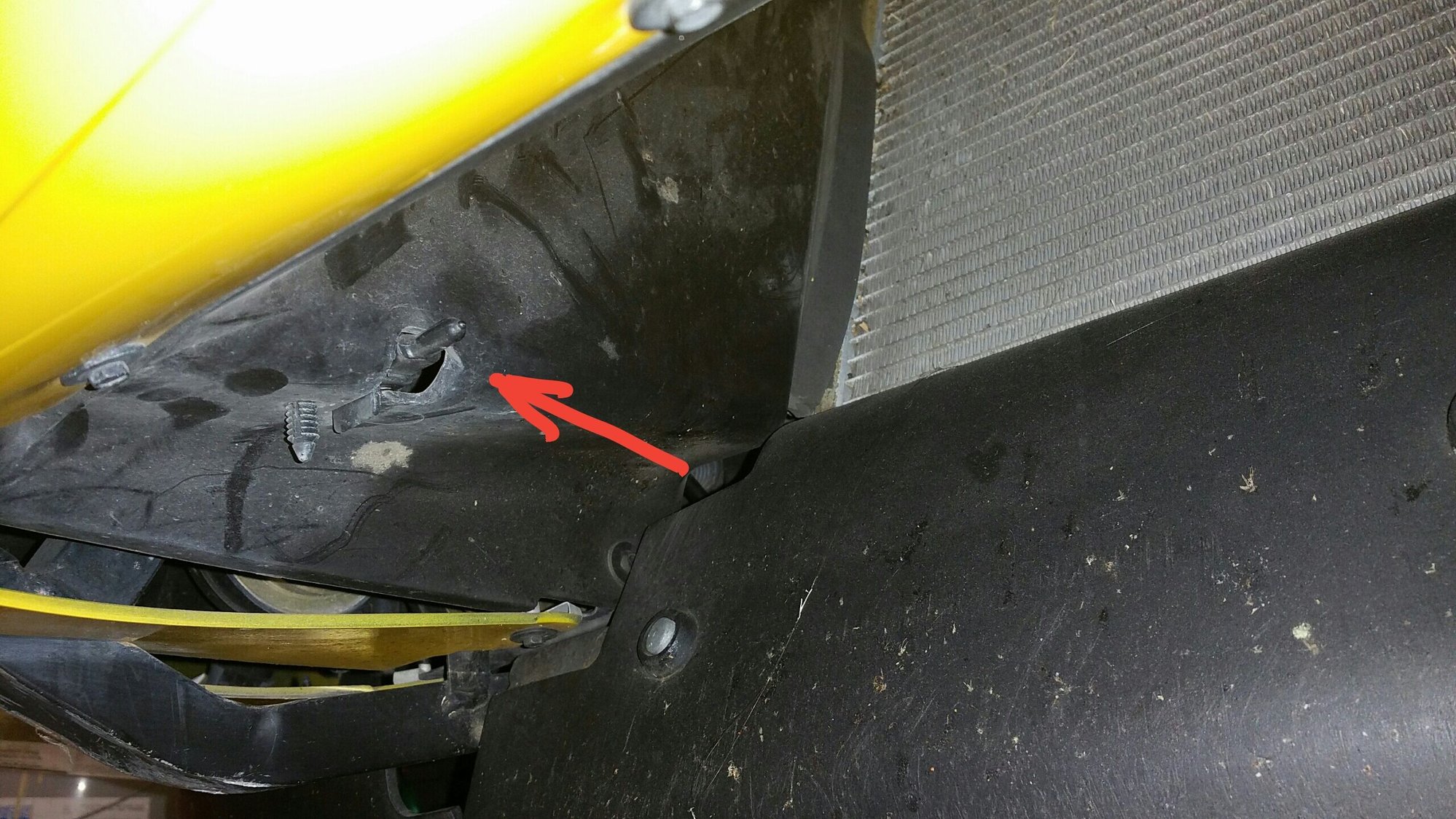 Outside Air Temperature Sensor location CorvetteForum Chevrolet