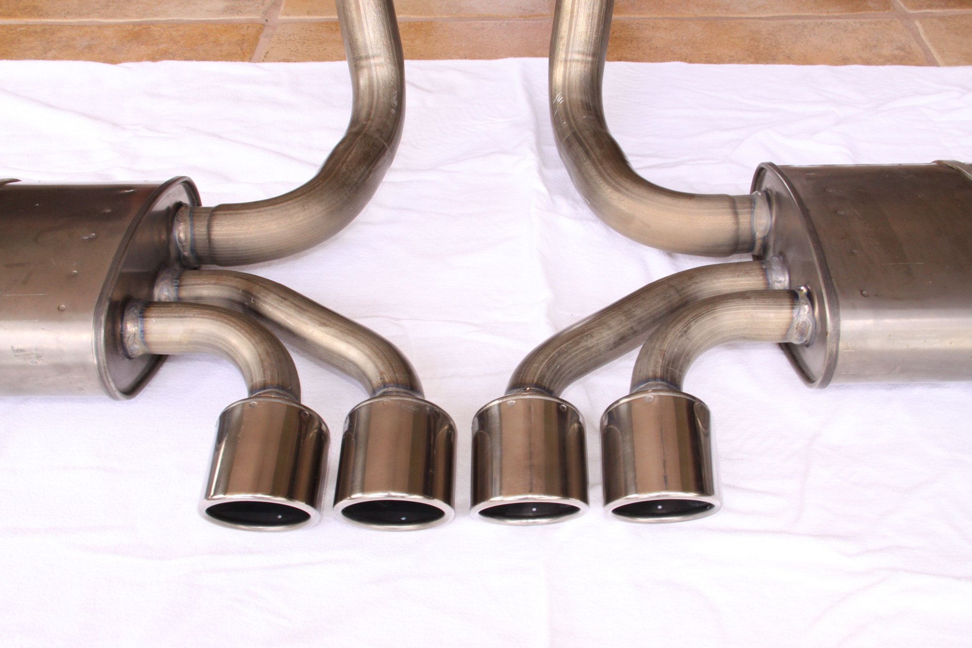 C5 Z06 Titanium mufflers CorvetteForum Chevrolet Corvette Forum