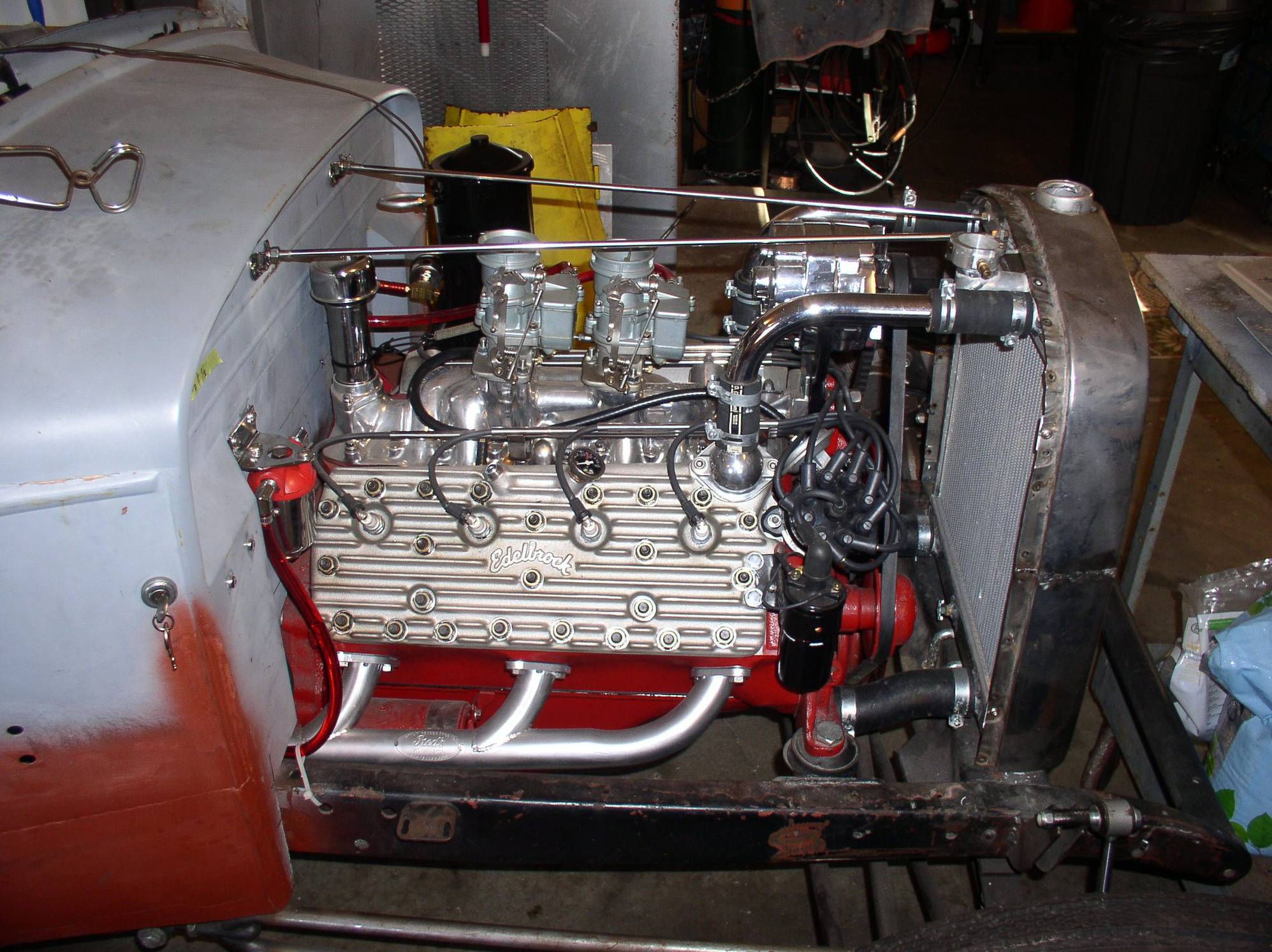 corvette with flathead?