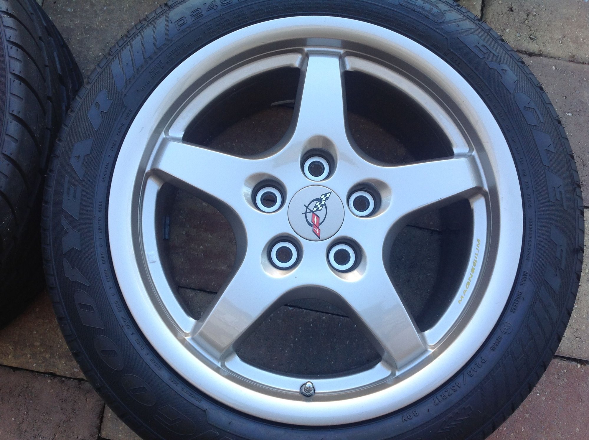 FS (For Sale) Set of 4 Corvette 1999 - 2004 C5 Magnesium Wheels w