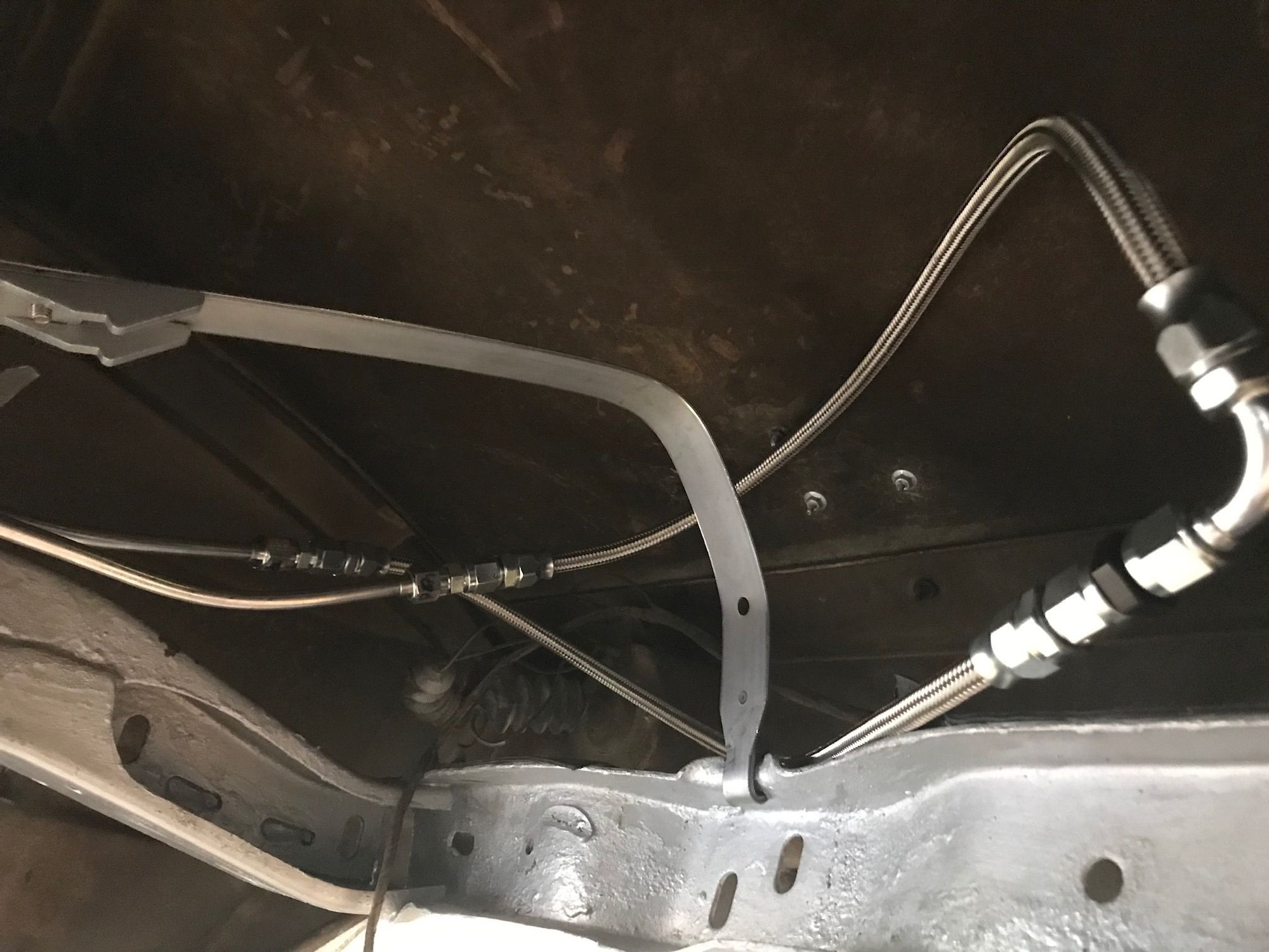 C2 EFI fuel line routing CorvetteForum Chevrolet Corvette Forum