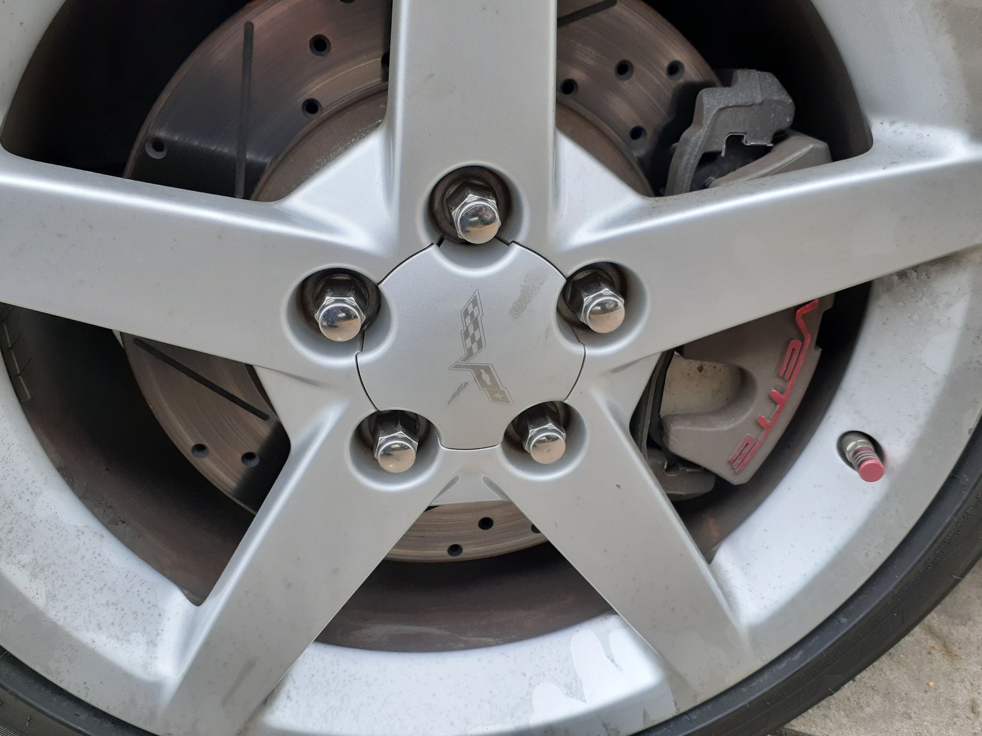 Drilled/slotted rotor for C6 base model CorvetteForum