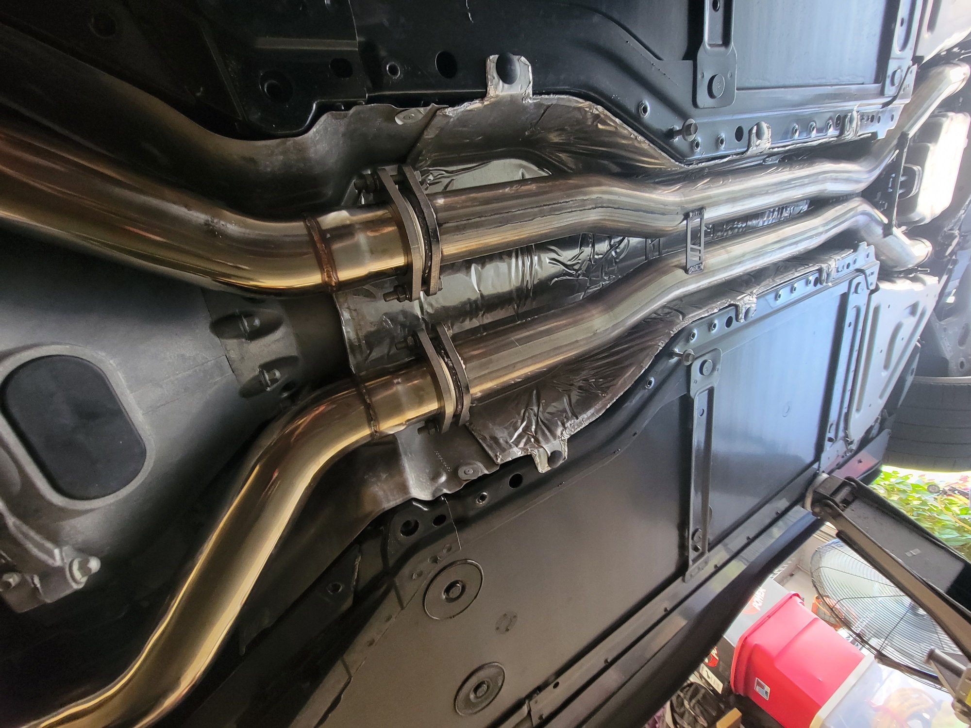 Eos twisted steel catless downpipe CorvetteForum Chevrolet Corvette