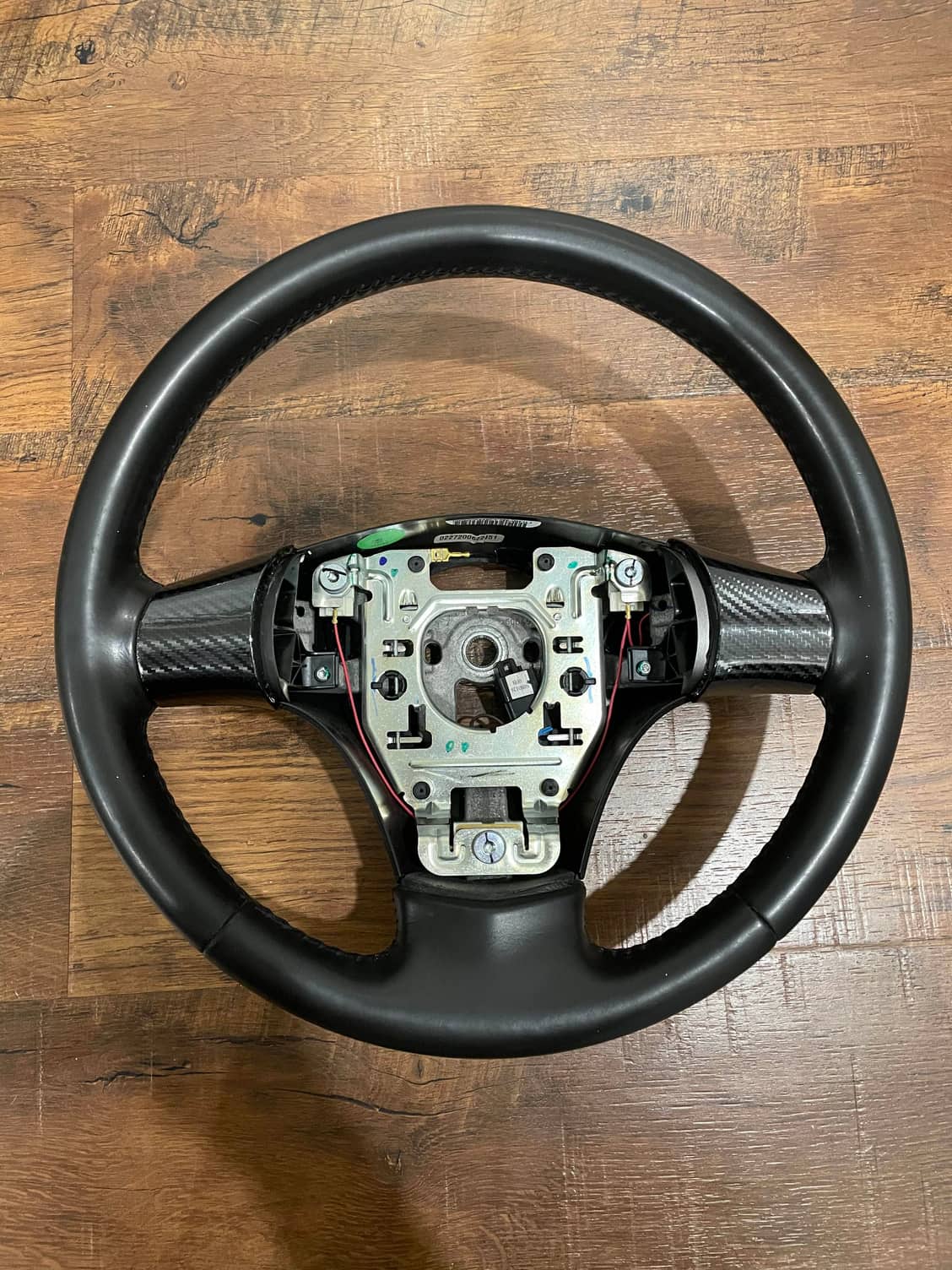 FS (For Sale) C6 Steering wheel with Airbag and Carbon sides ...