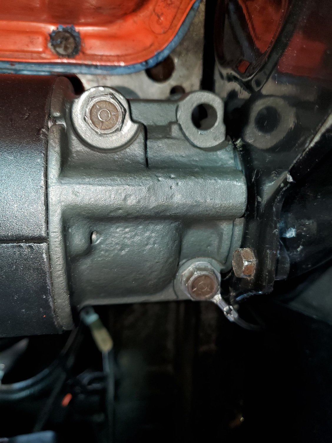 Starter Bolt Pattern Question CorvetteForum Chevrolet Corvette Forum Discussion