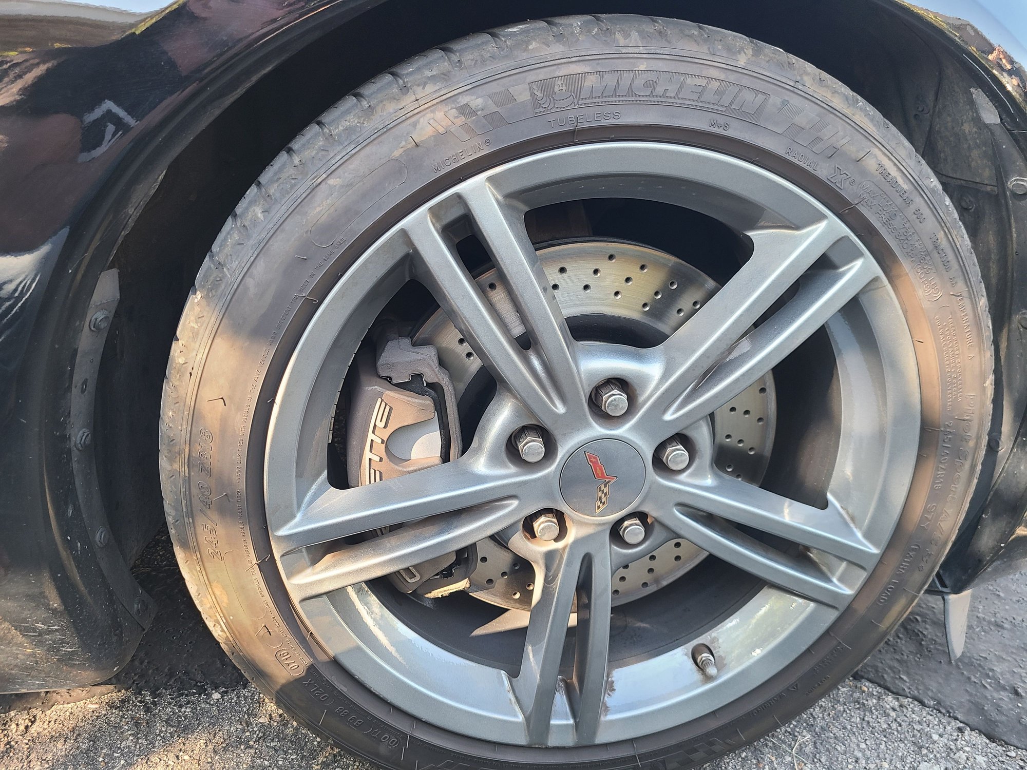 Acdelco drilled rotor discoloration after break in CorvetteForum