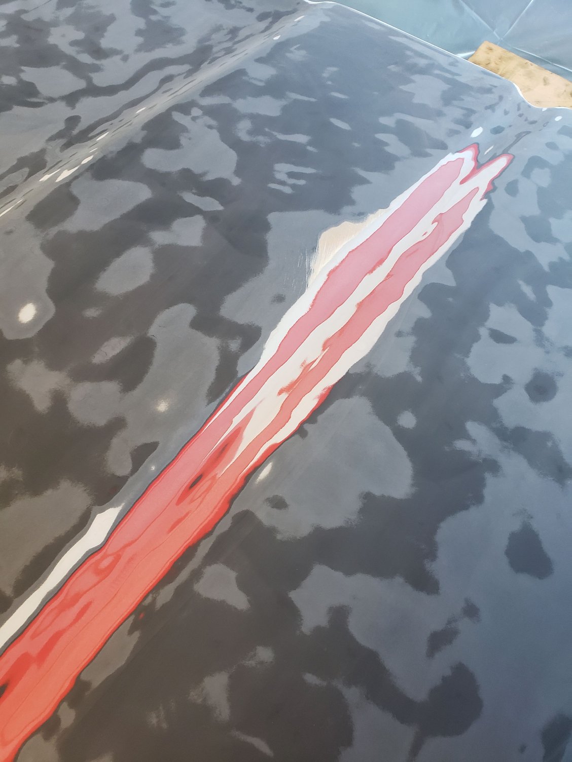 Hood SMC Crack Gouge Paint Repair Blend Clear Fiberglass Primer Sand ...