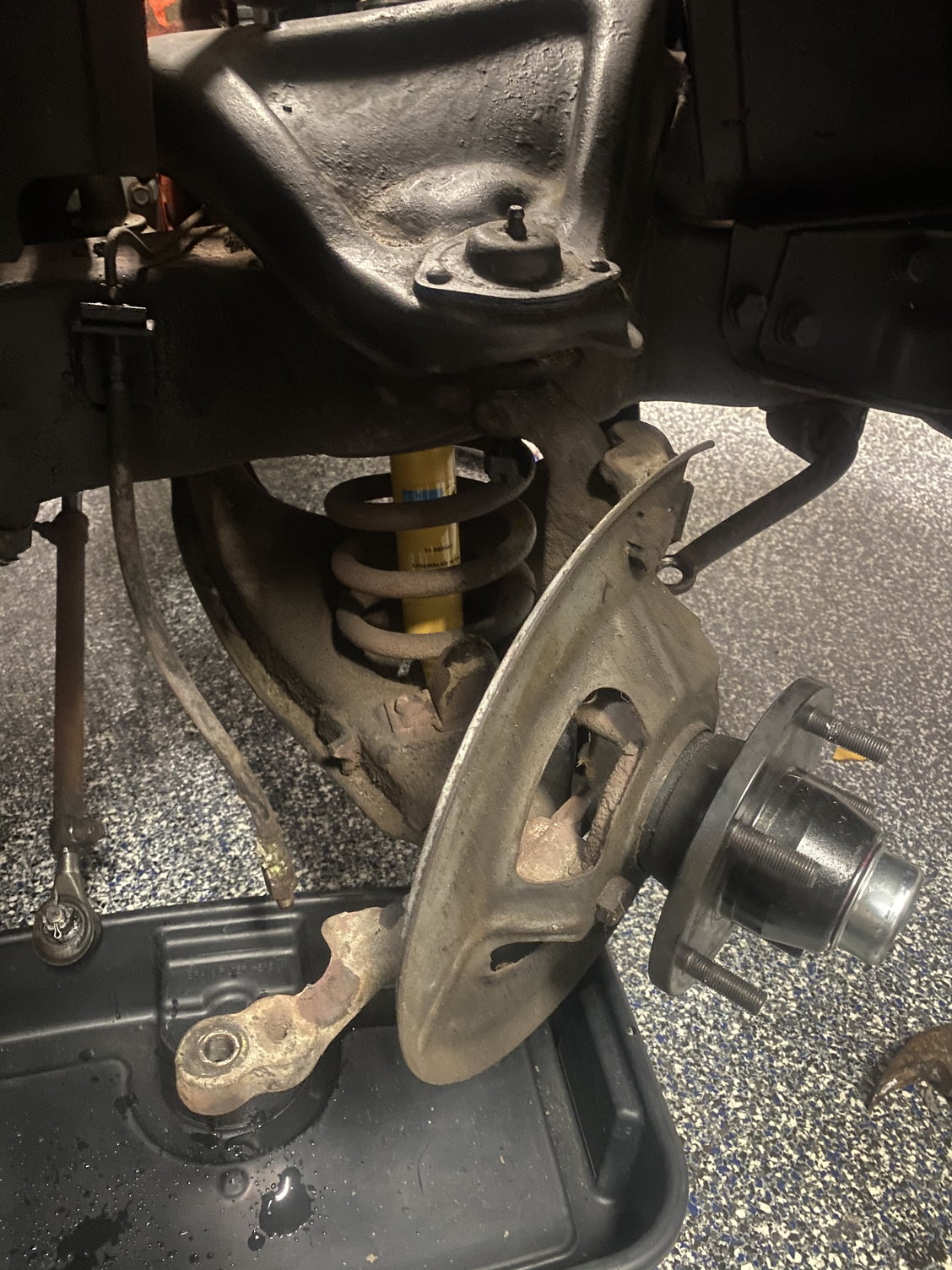 Stuck on upper control arm removal CorvetteForum Chevrolet Corvette