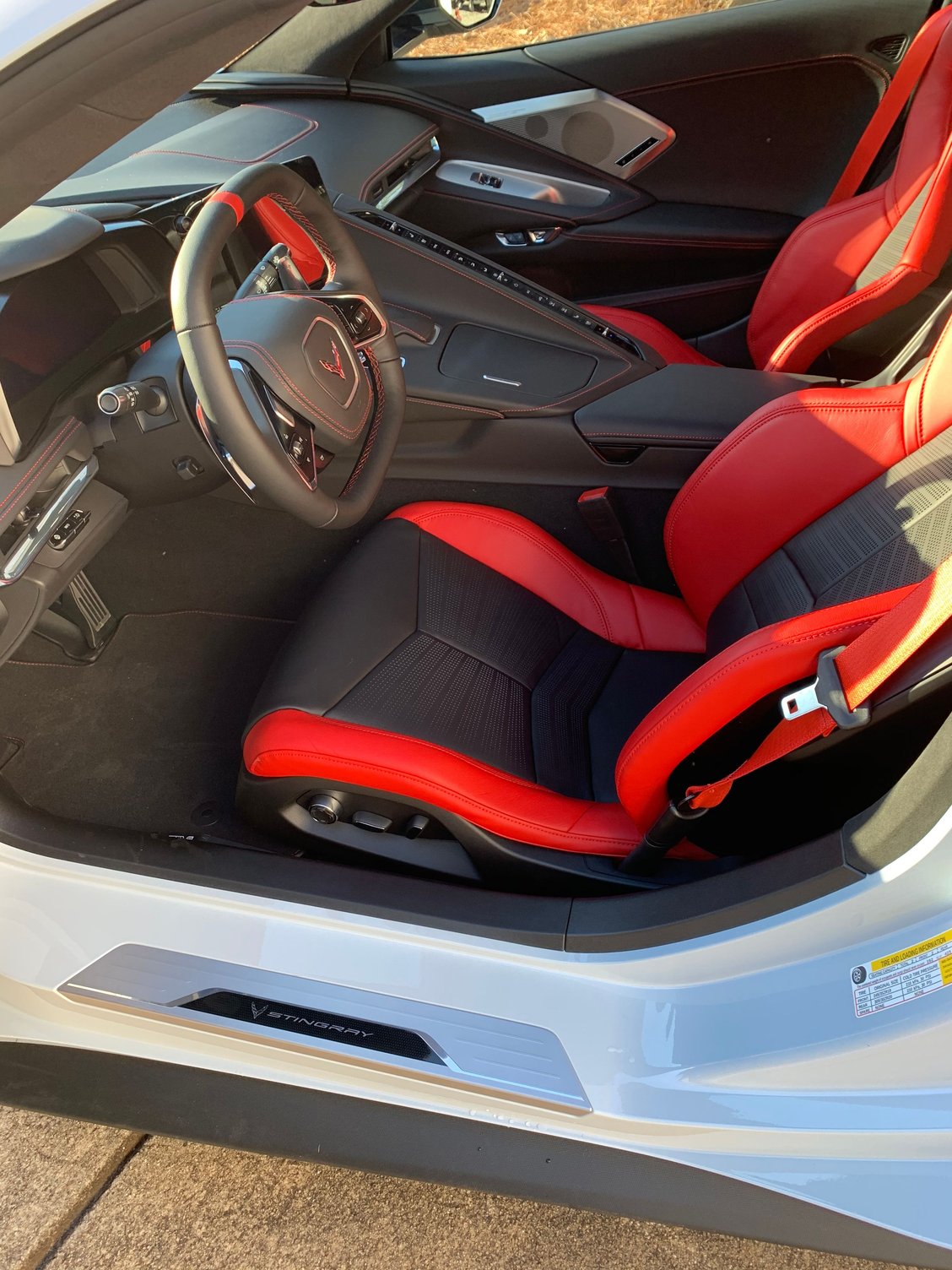 3LT with Adrenaline Red & Black Seats CorvetteForum Chevrolet