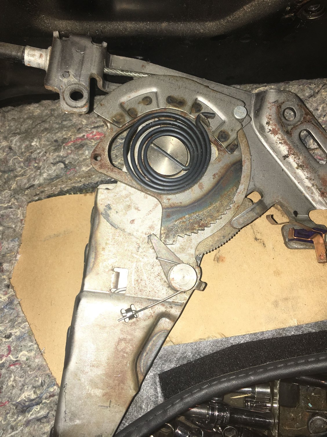 Parking brake handle failure CorvetteForum Chevrolet Corvette Forum